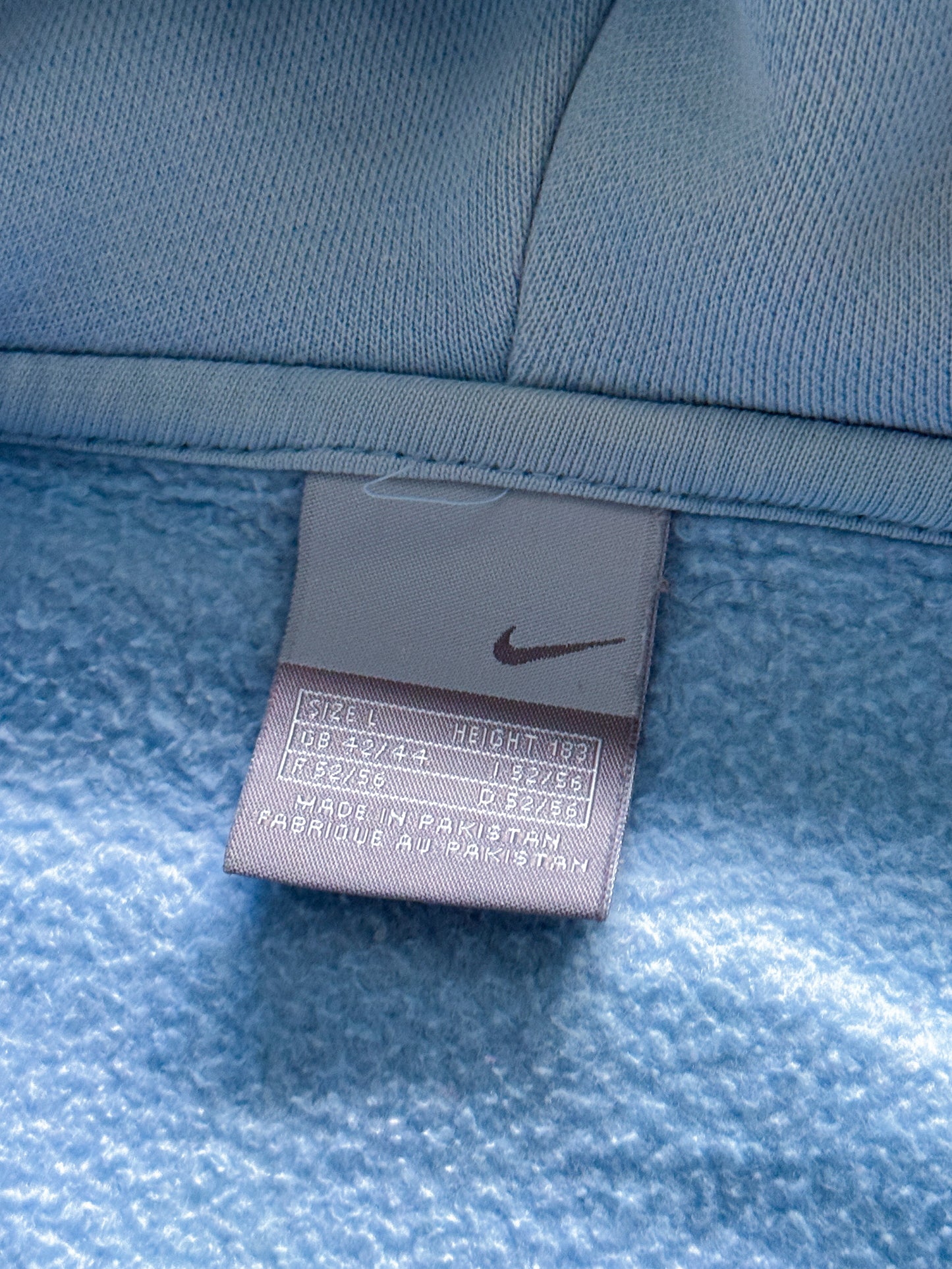 Nike Vintage *Babyblue* Sweatjacke | L