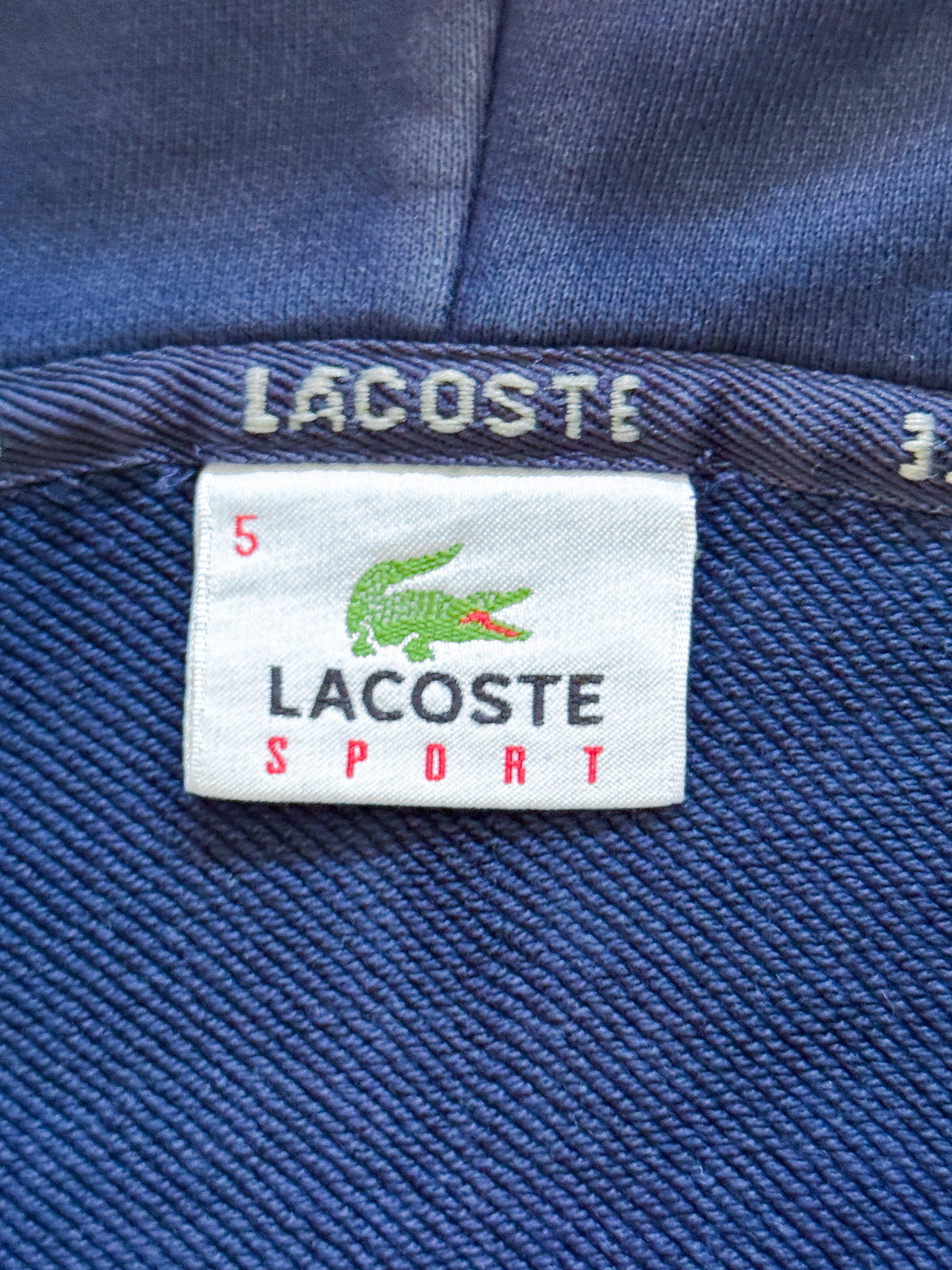 Lacoste Vintage Sweatjacke | L