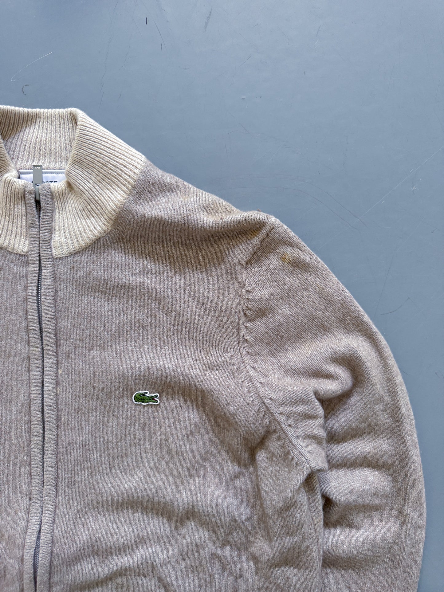 Lacoste Vintage Strickjacke | M