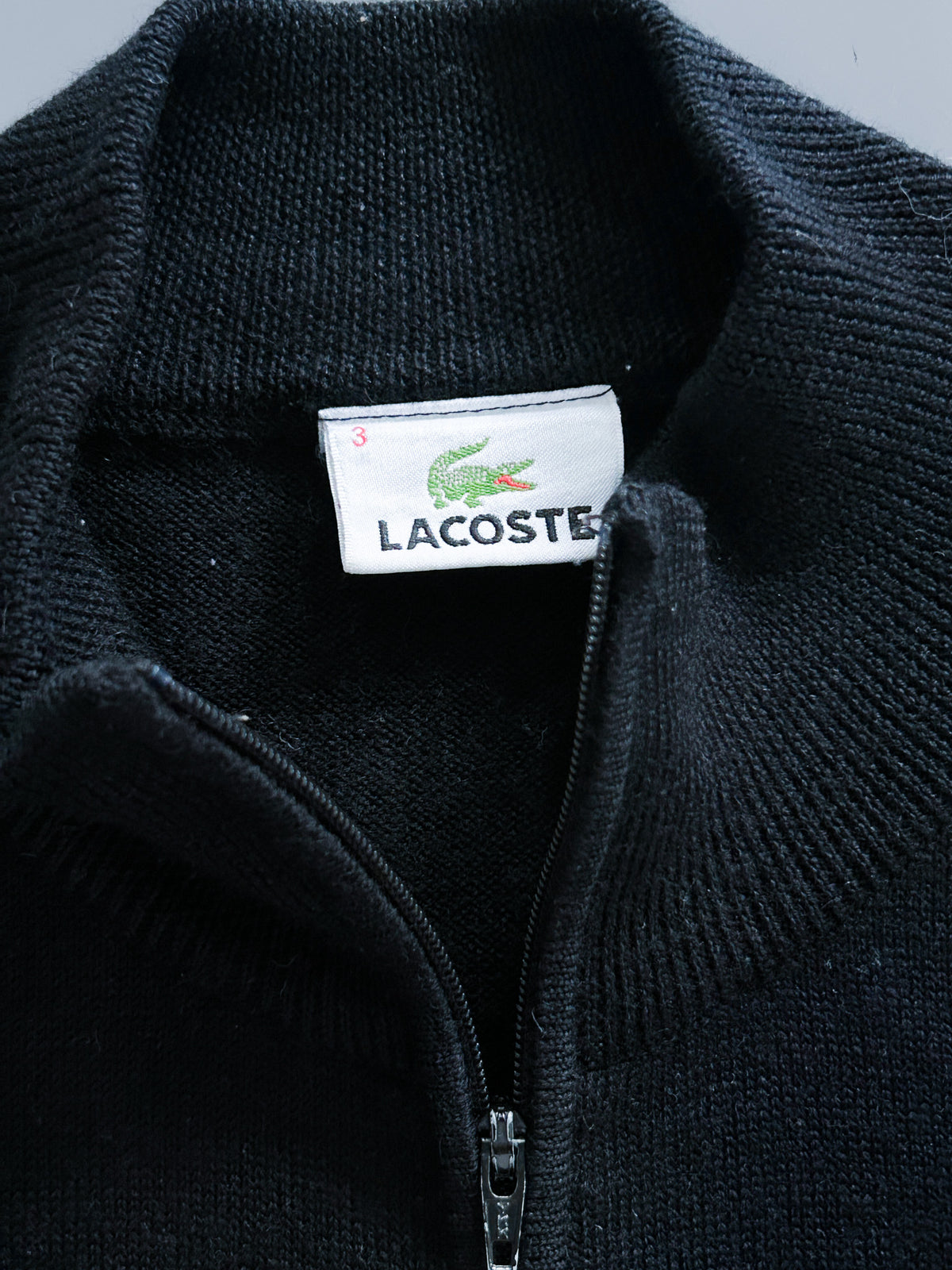 Lacoste Vintage Strickjacke | S