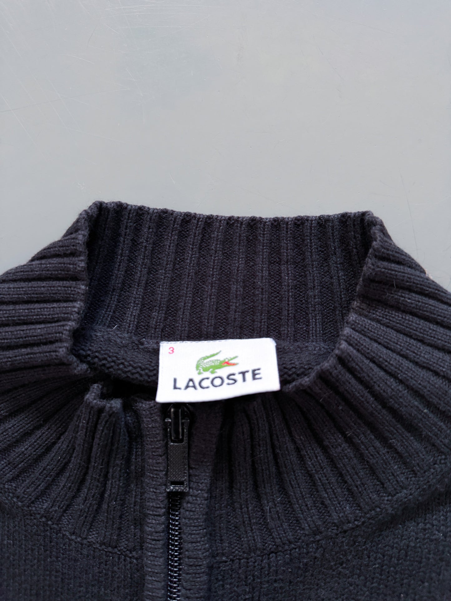 Lacoste Vintage *PREMIUM* Strickjacke | S