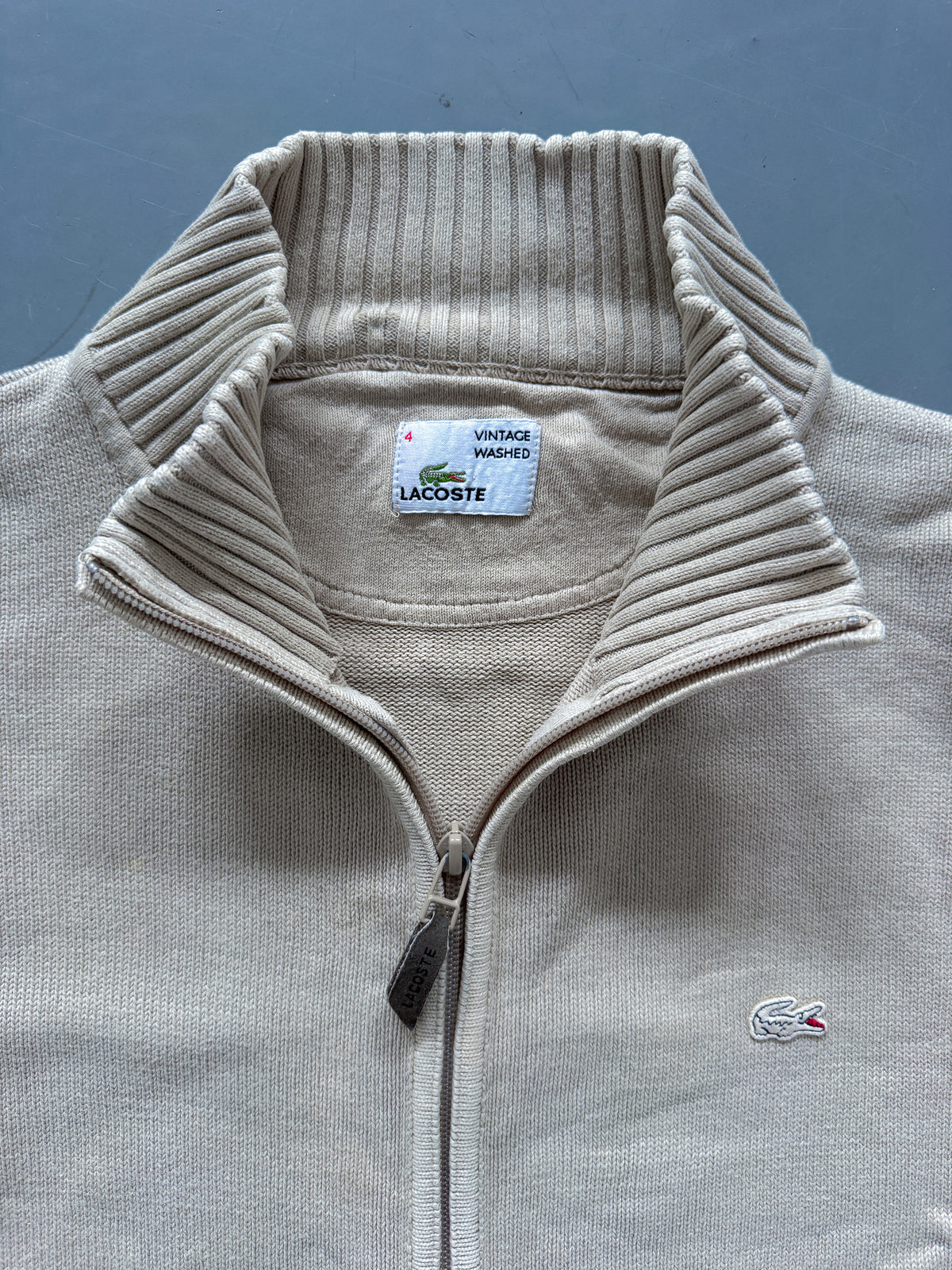 Lacoste Vintage Strickjacke | M