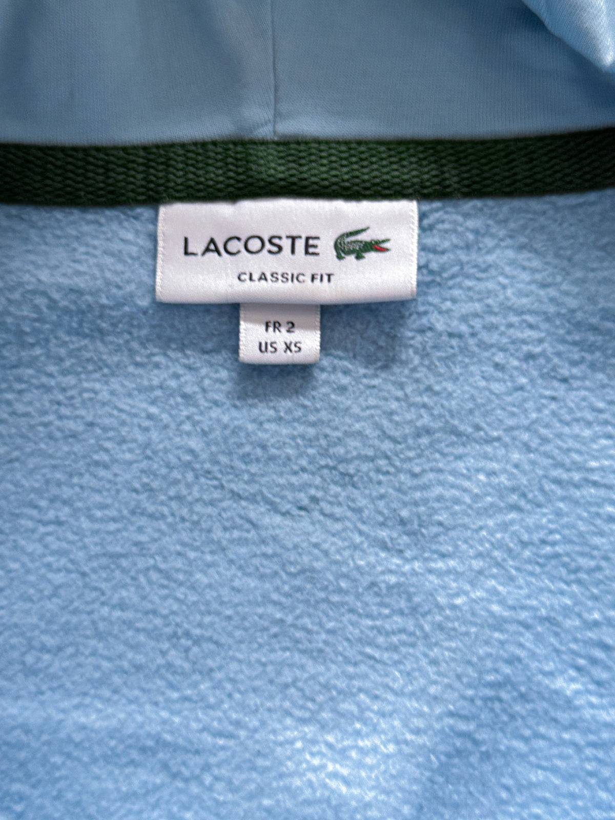 Lacoste Vintage *Babyblue* Sweatjacke | XS