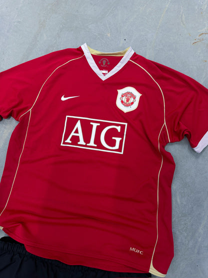 Nike x ManU "Ronaldo" 2006/2007 Vintage Training Kit | L