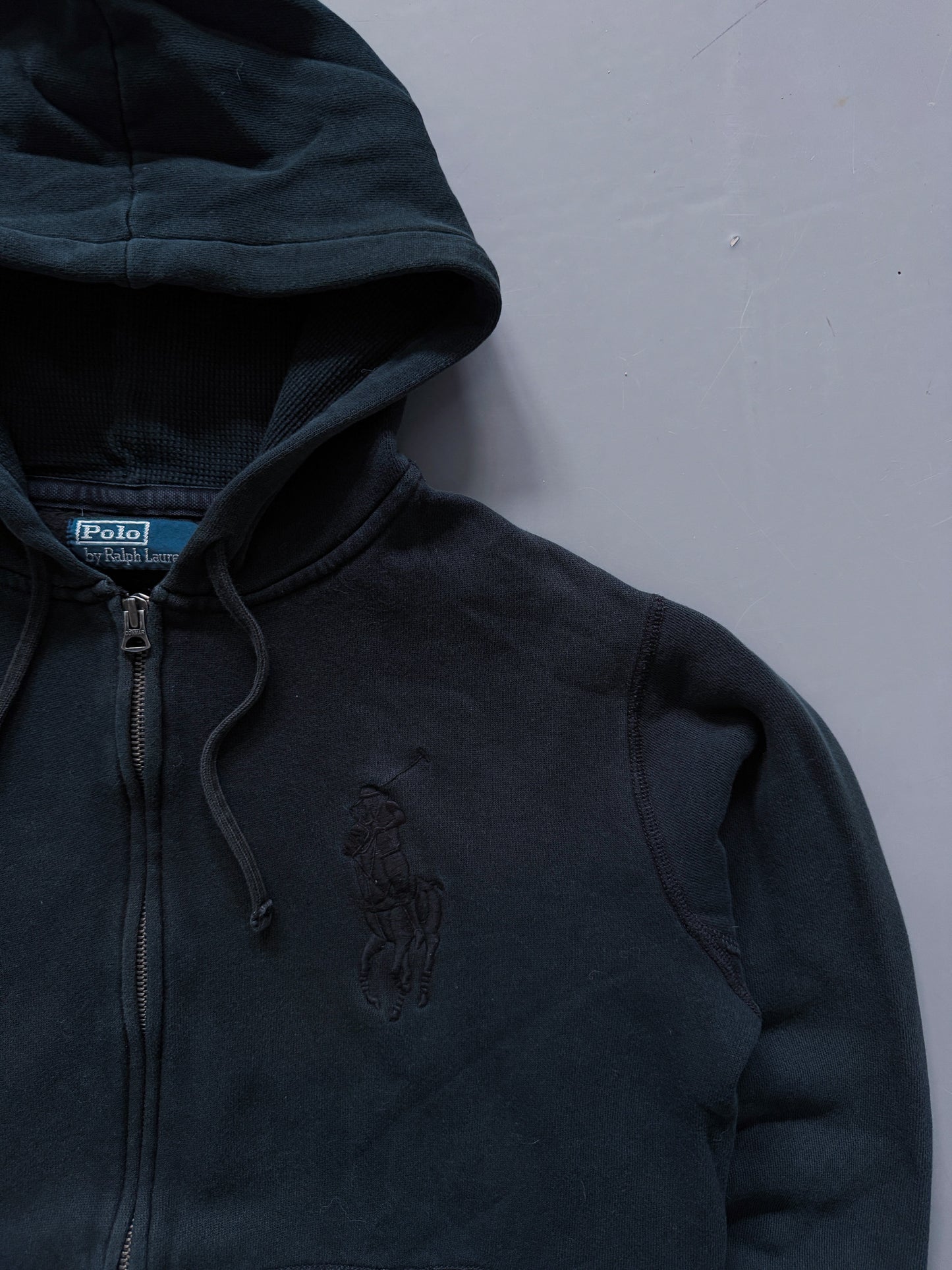 Polo Ralph Lauren Vintage *TRIPLE BLACK*Sweatjacke | M