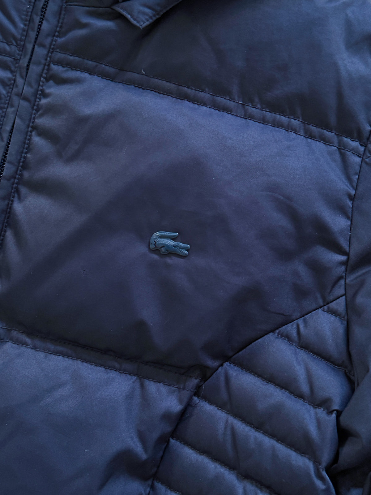 Lacoste Vintage Puffer / Winter Jacket | S