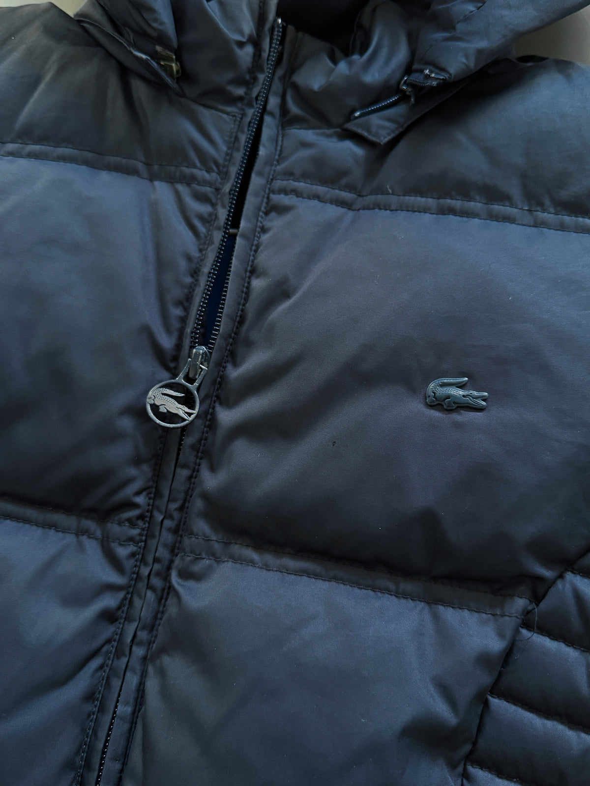 Lacoste Vintage Puffer / Winter Jacket | S