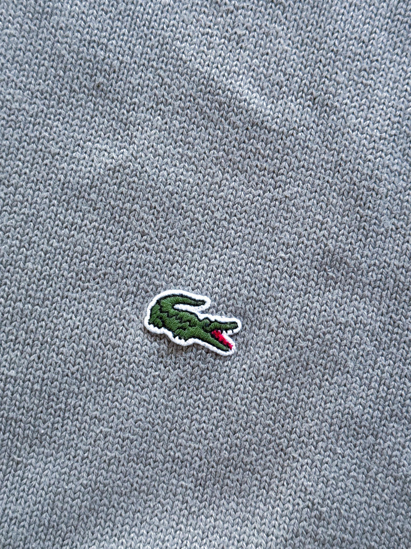 Lacoste Vintage *EVIAN* Strickjacke | L