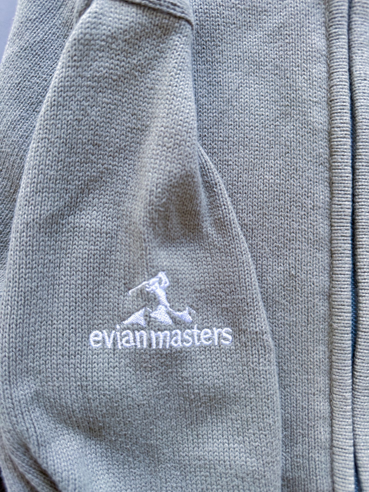Lacoste Vintage *EVIAN* Strickjacke | L