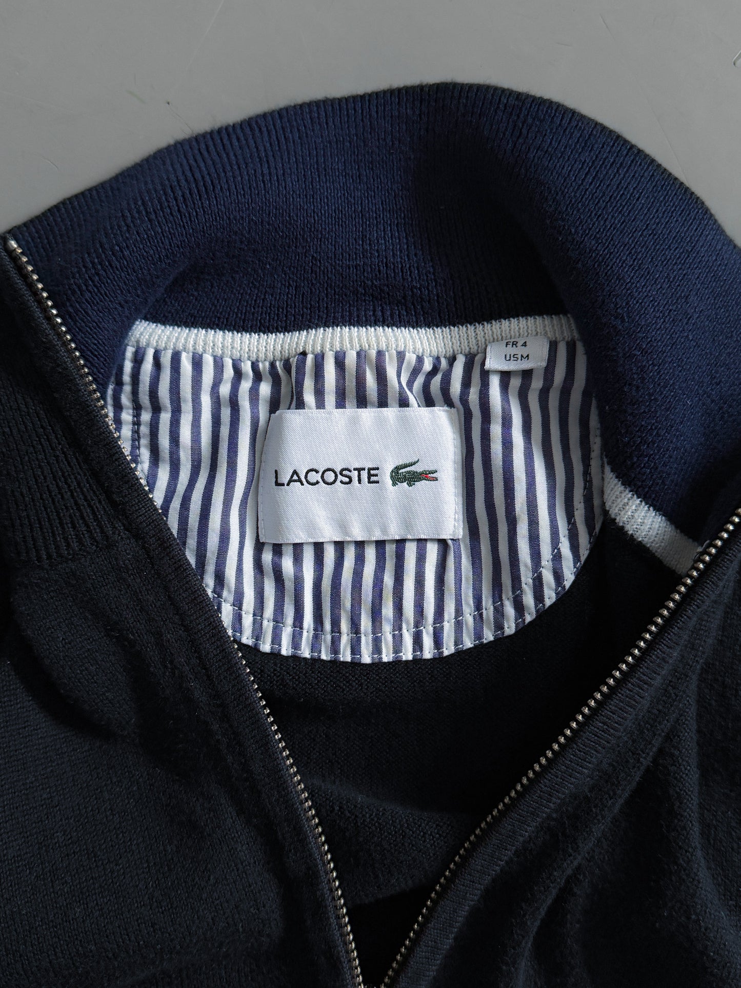 Lacoste Vintage Strickjacke | M