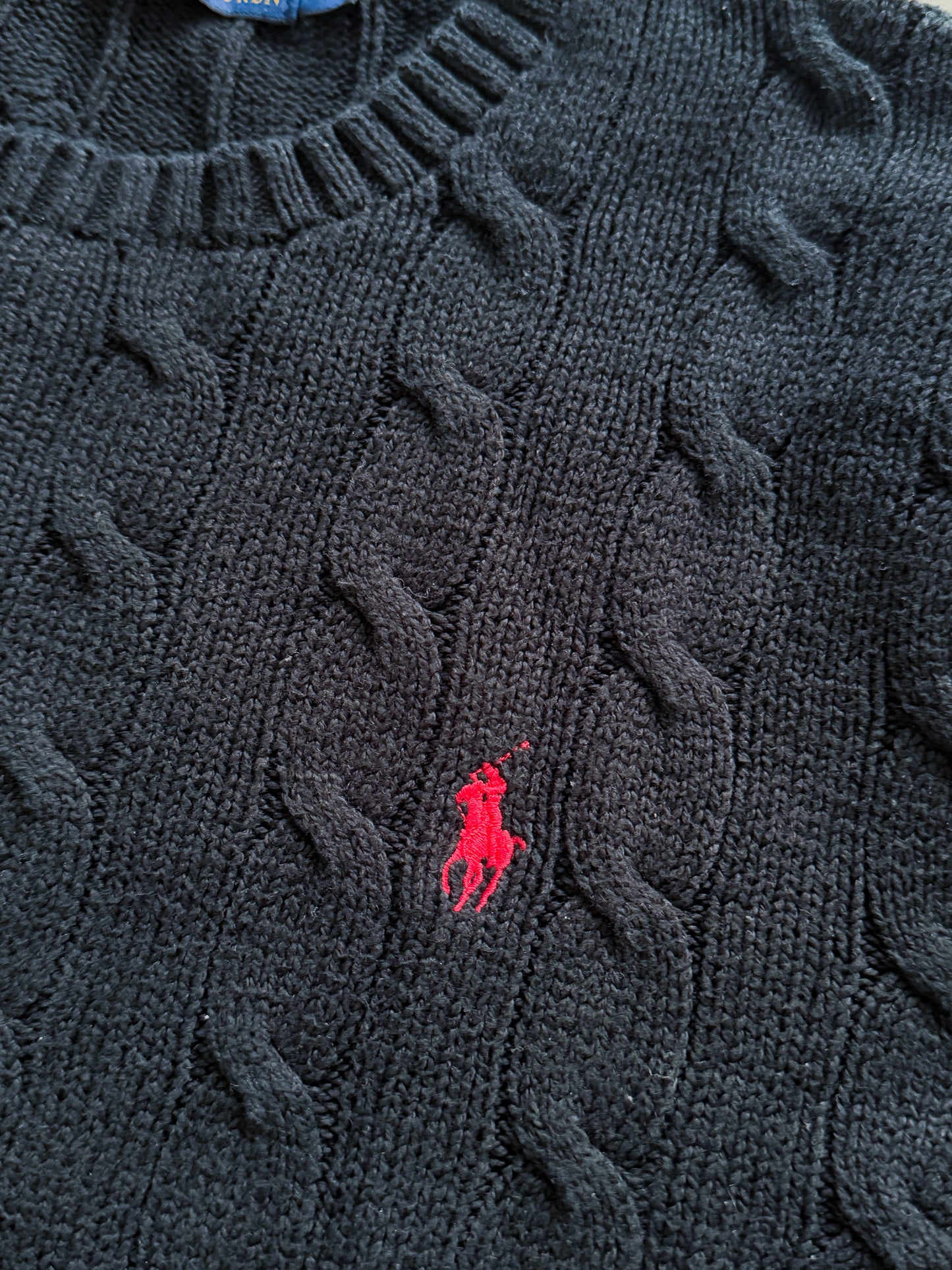 Polo Ralph Lauren *Cable Knit* Vintage Pullover | M