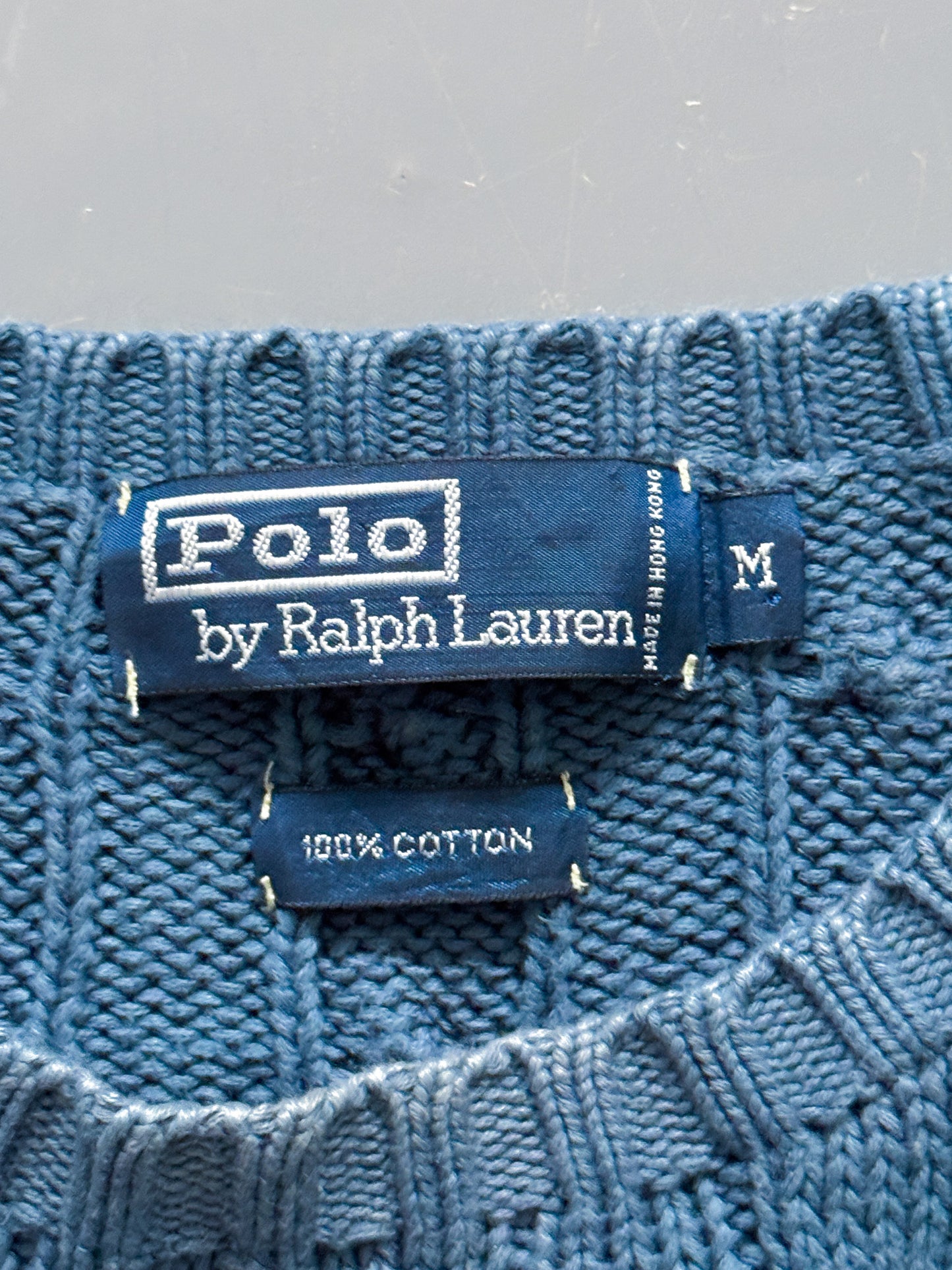 Polo Ralph Lauren Vintage *Cable Knit* Pullover | M