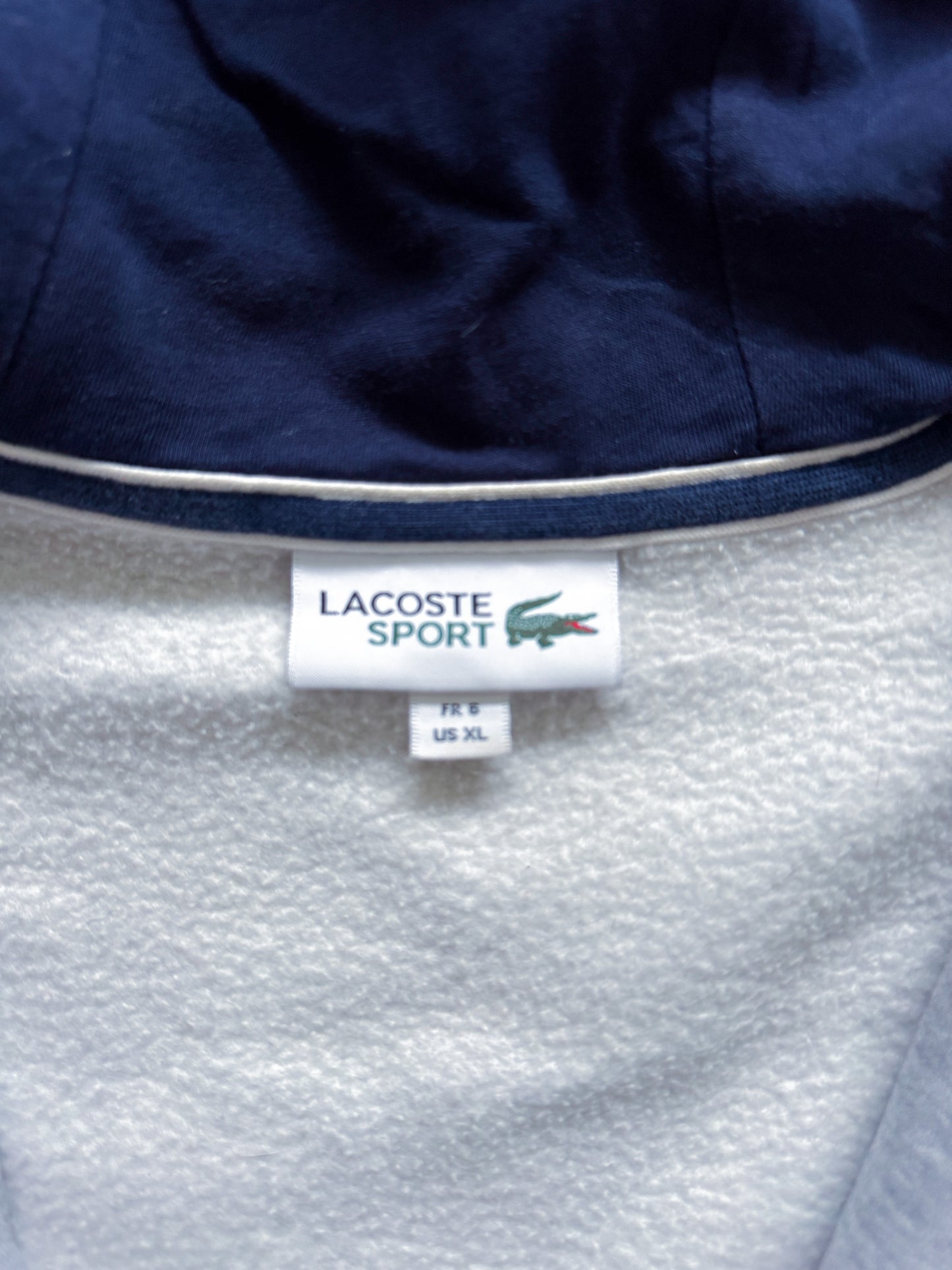 Lacoste Vintage Sweatjacke | XL