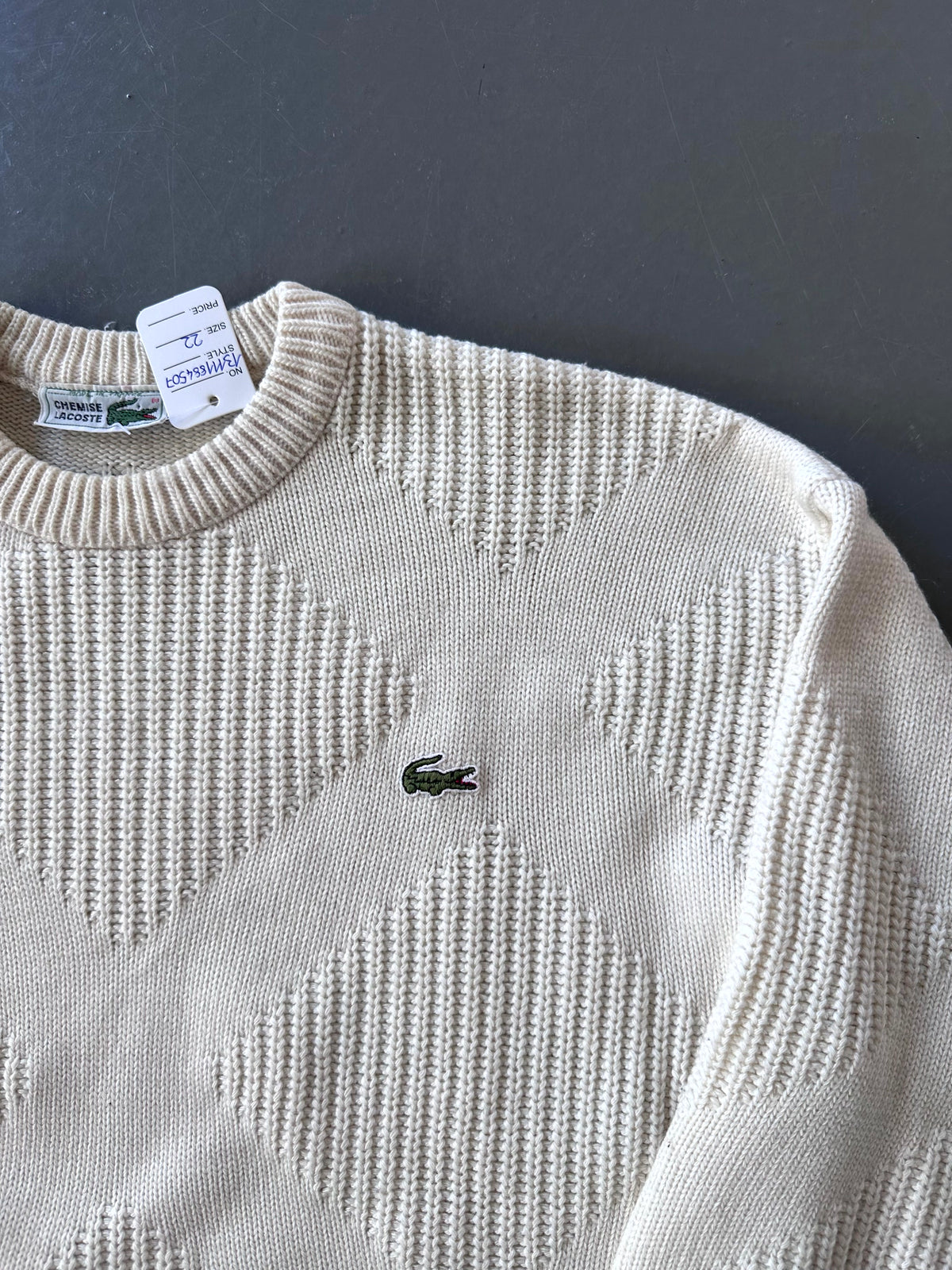 Lacoste Vintage Premium Knitsweater S