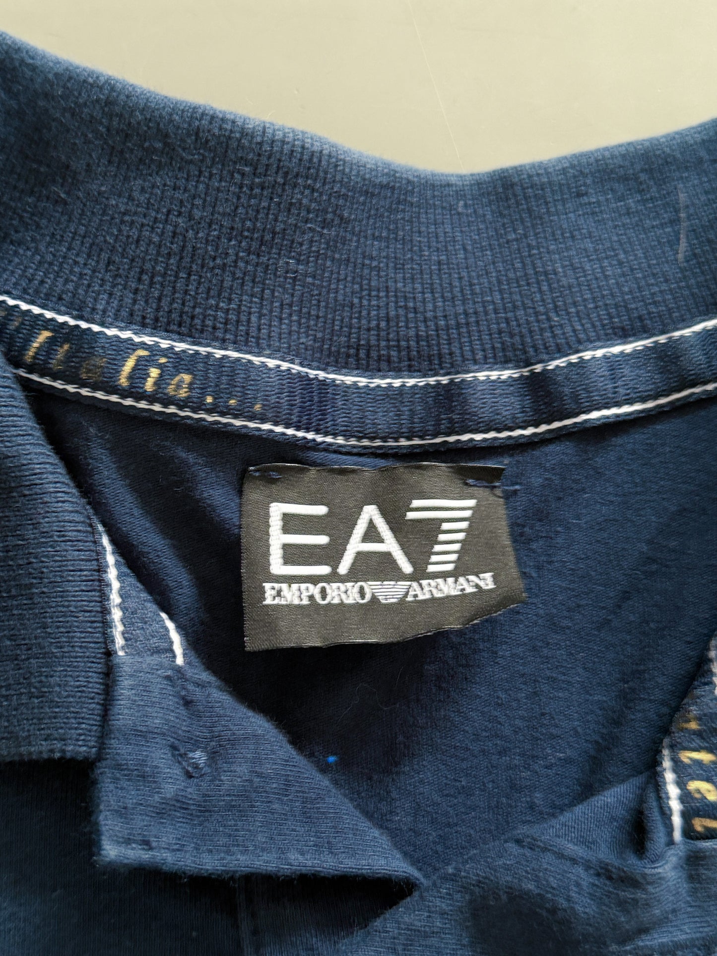 Emporio Armani x ITALIA Vintage Polo-Shirt | M