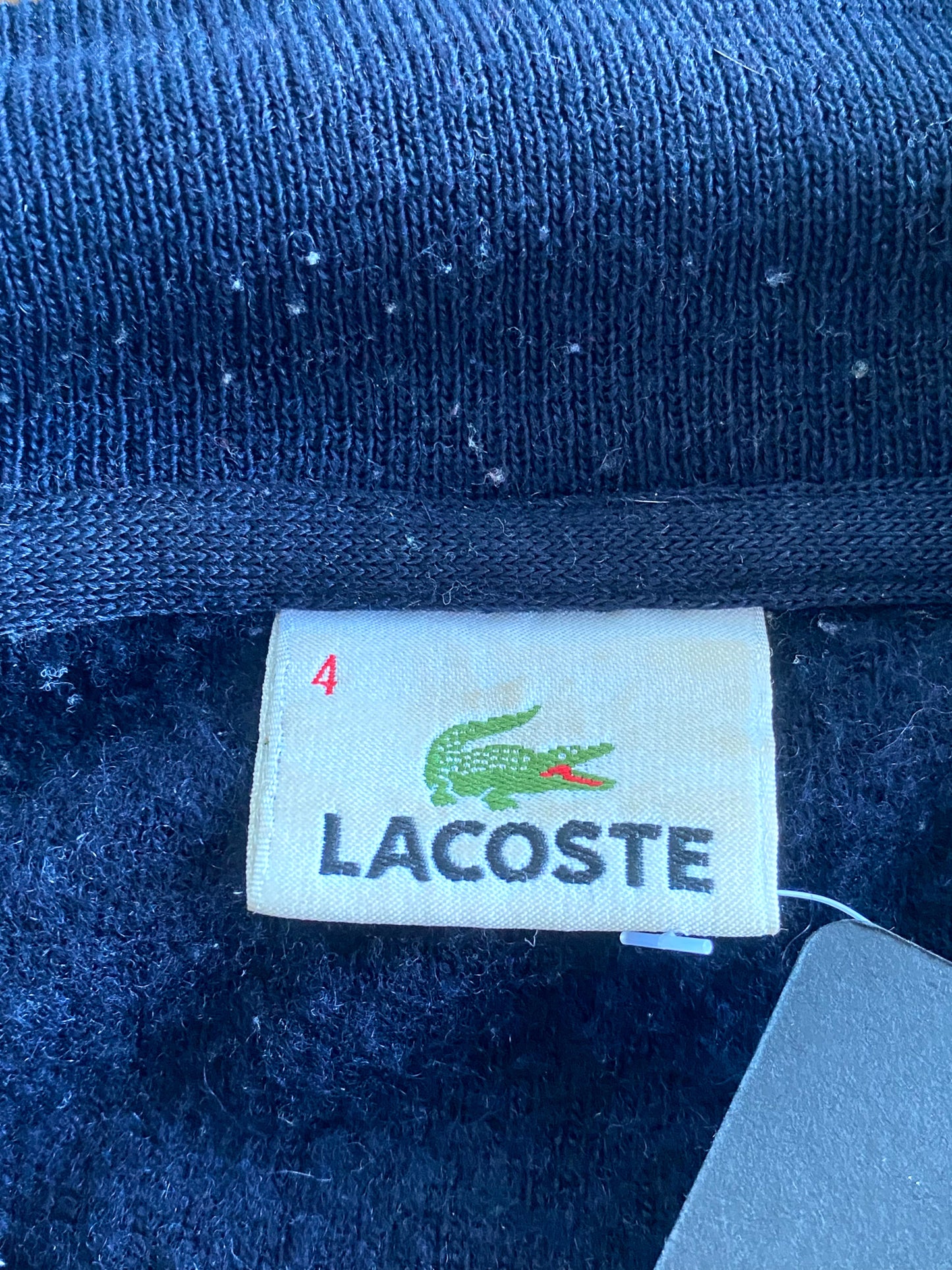 Vintage Lacoste Strickjacke | S