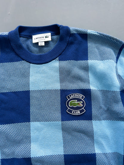 Lacoste Vintage *PLAID* Pullover | L