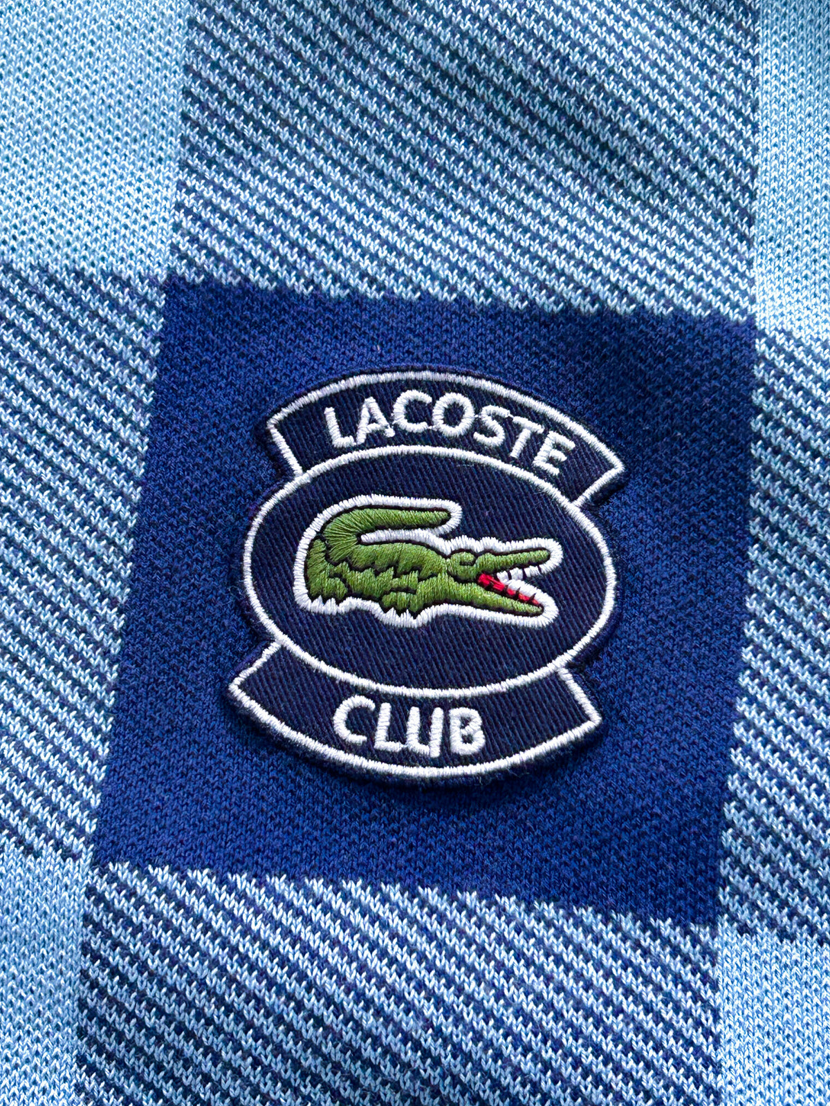 Lacoste Vintage *PLAID* Pullover | L