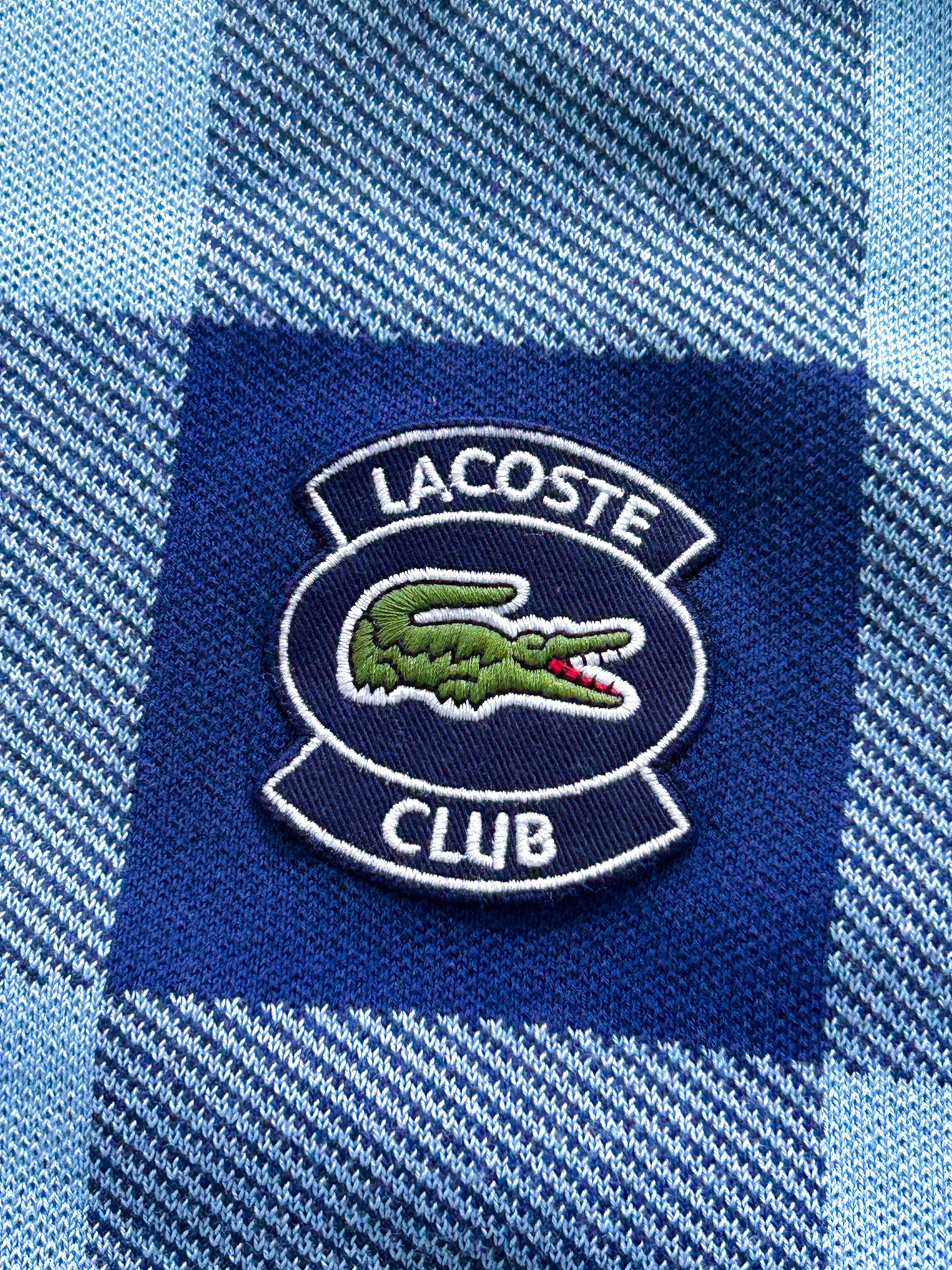 Lacoste Vintage *PLAID* Pullover | L