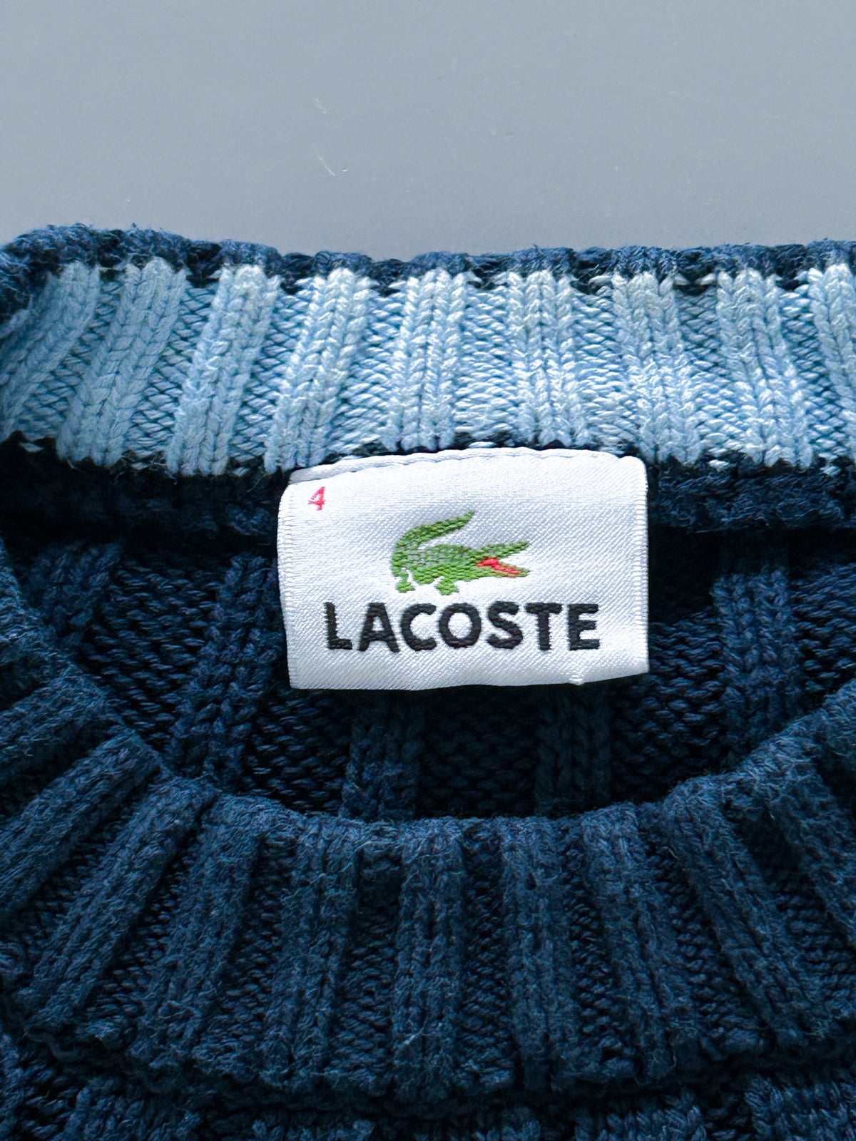 Lacoste Vintage Pullover | M