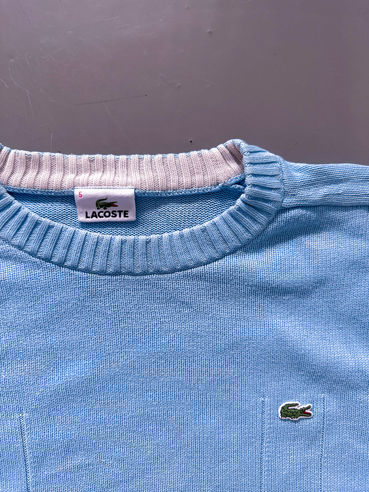 Lacoste Vintage *BABYBLUE* Pullover  | L