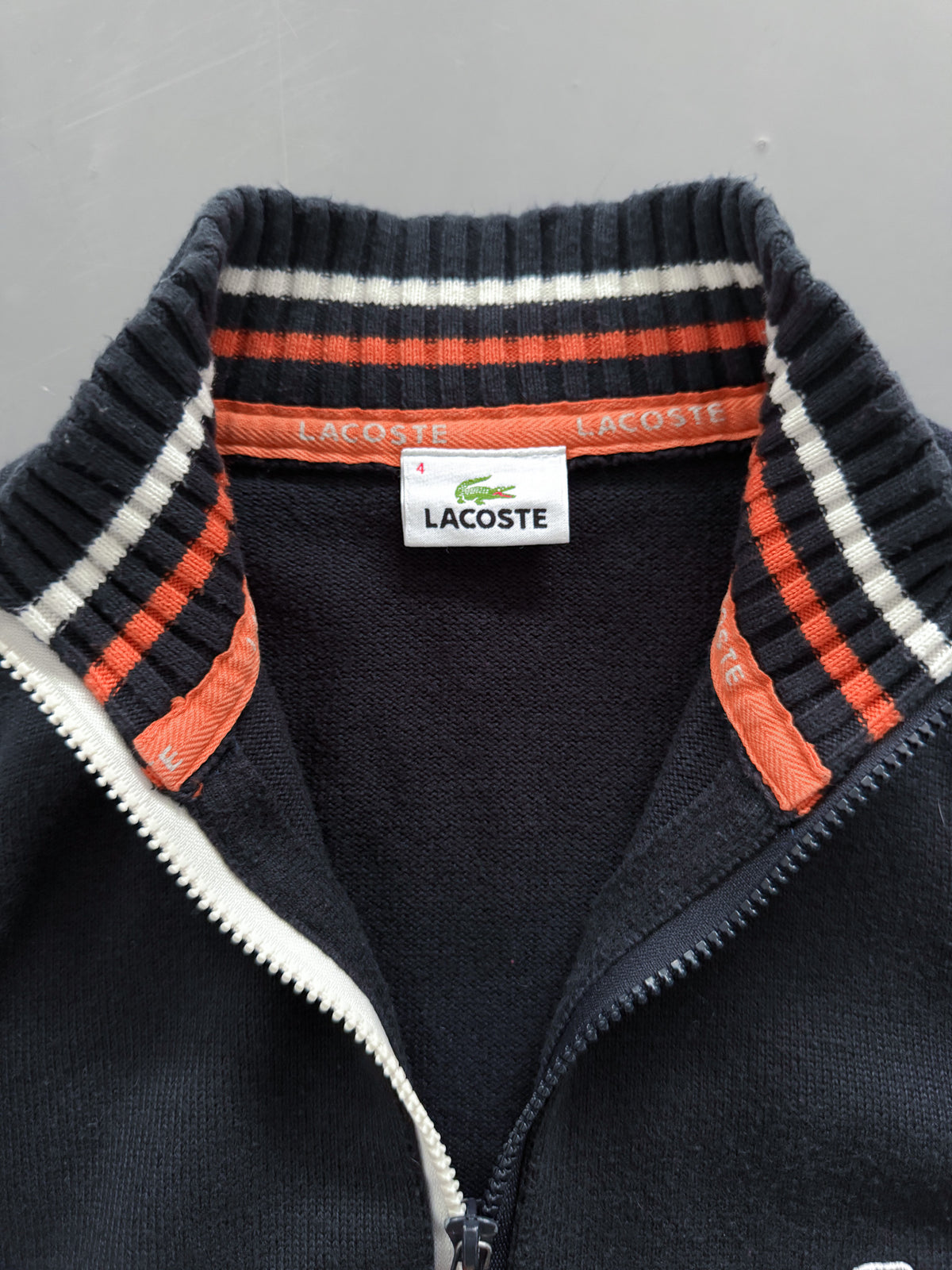 Lacoste Vintage Strickjacke | M
