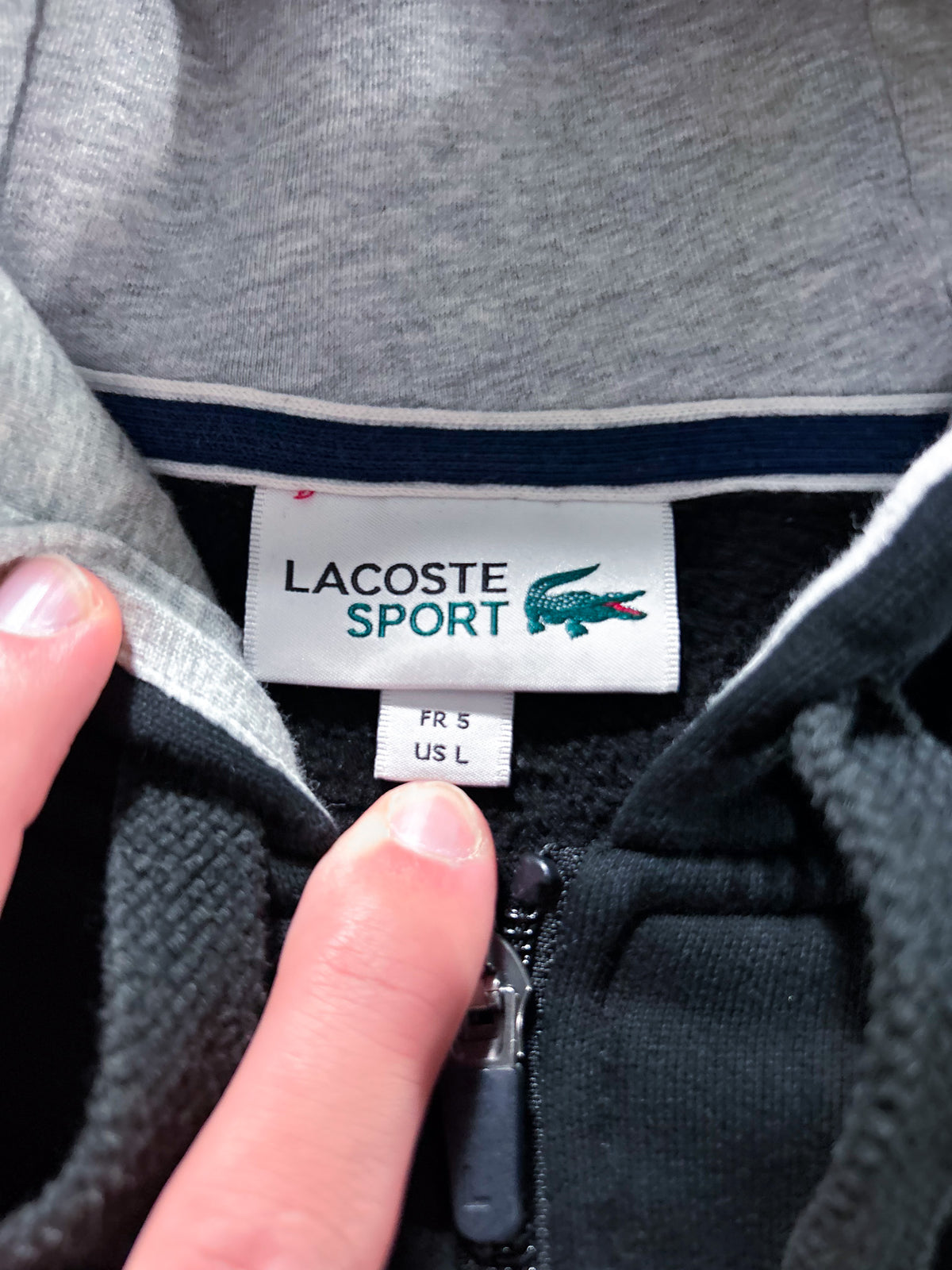 Lacoste *PREMIUM* Vintage Sweatjacke | L