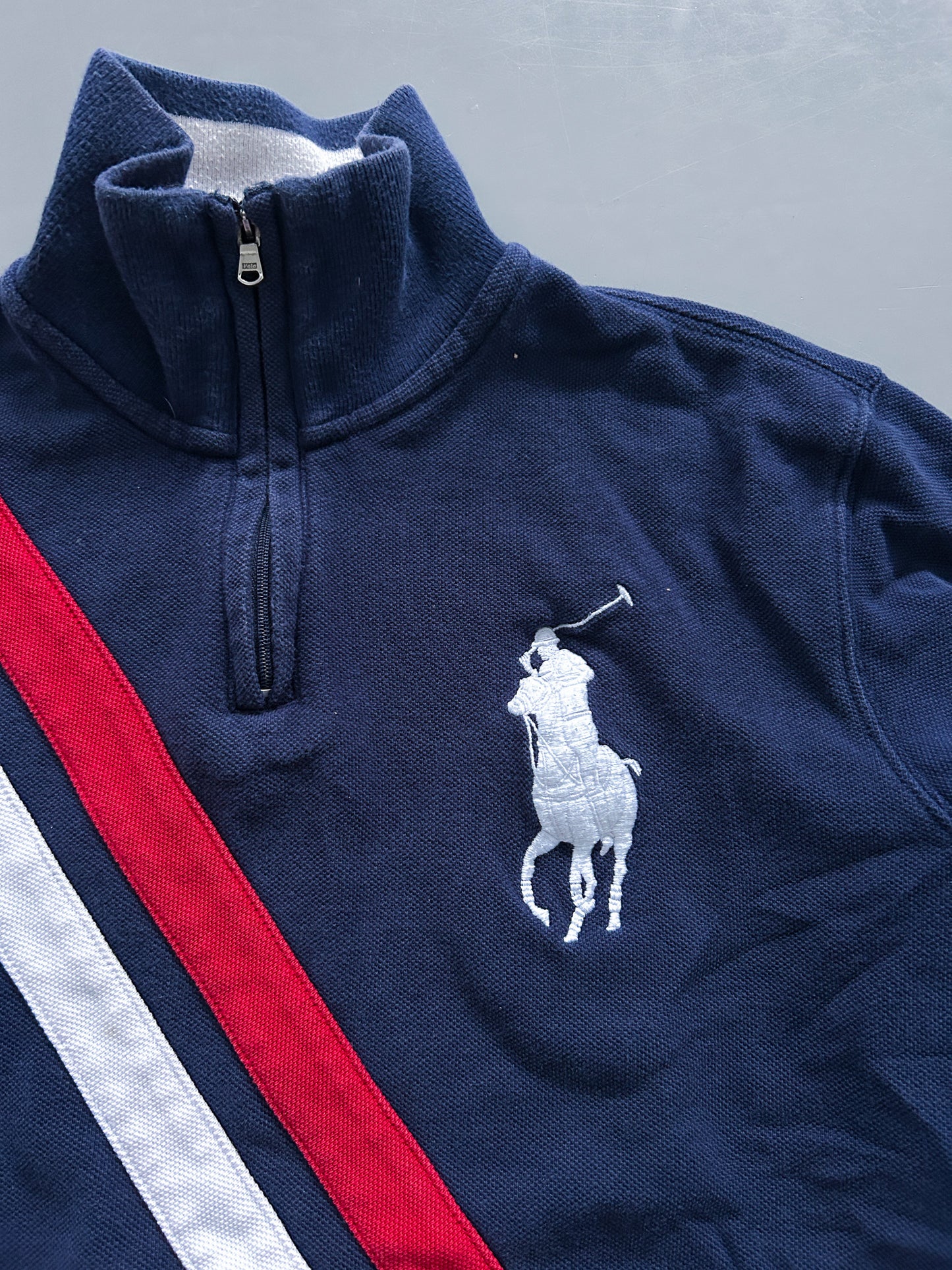 Polo Ralph Lauren Vintage Quarter Zip Pullover | M