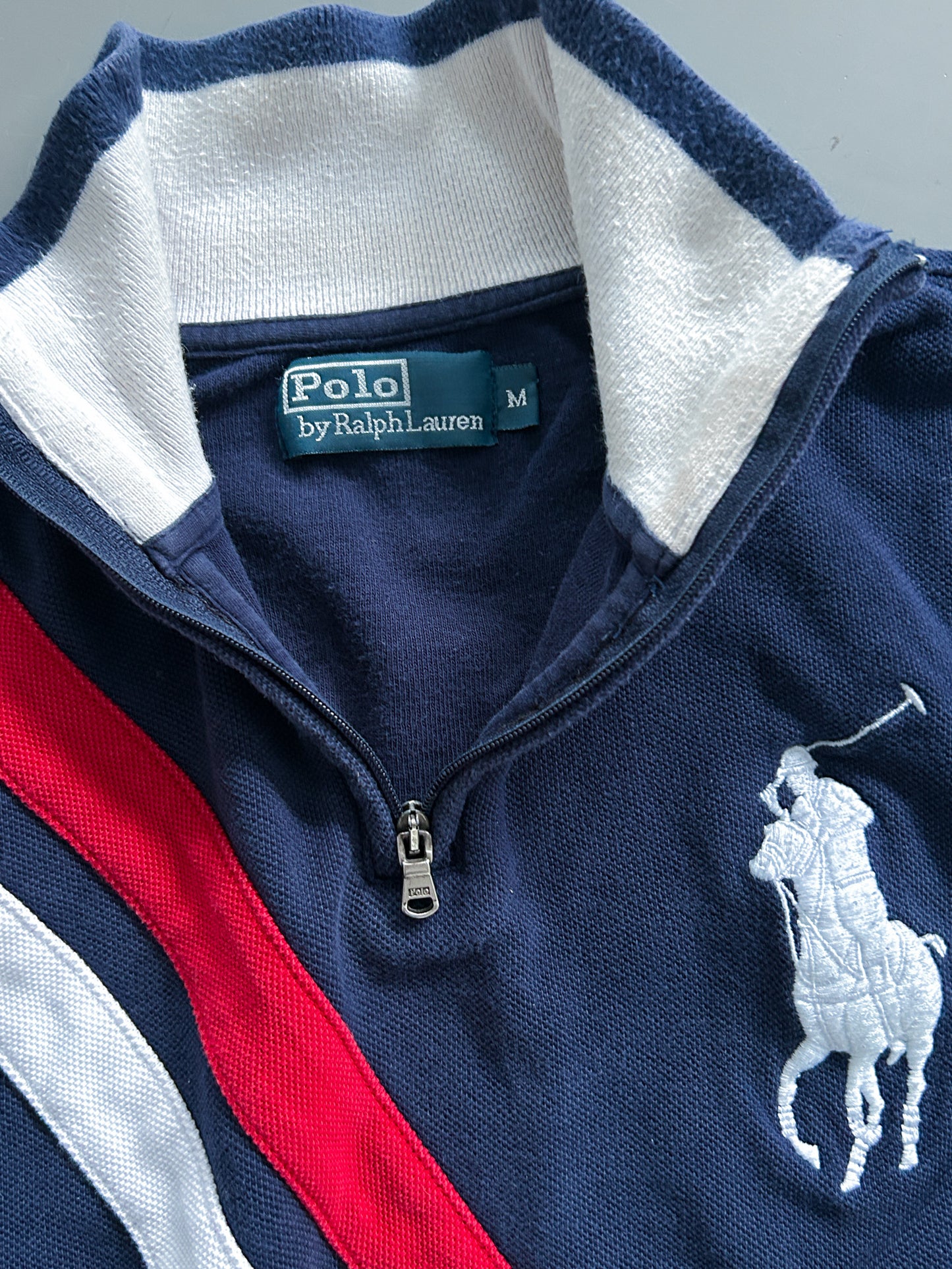 Polo Ralph Lauren Vintage Quarter Zip Pullover | M