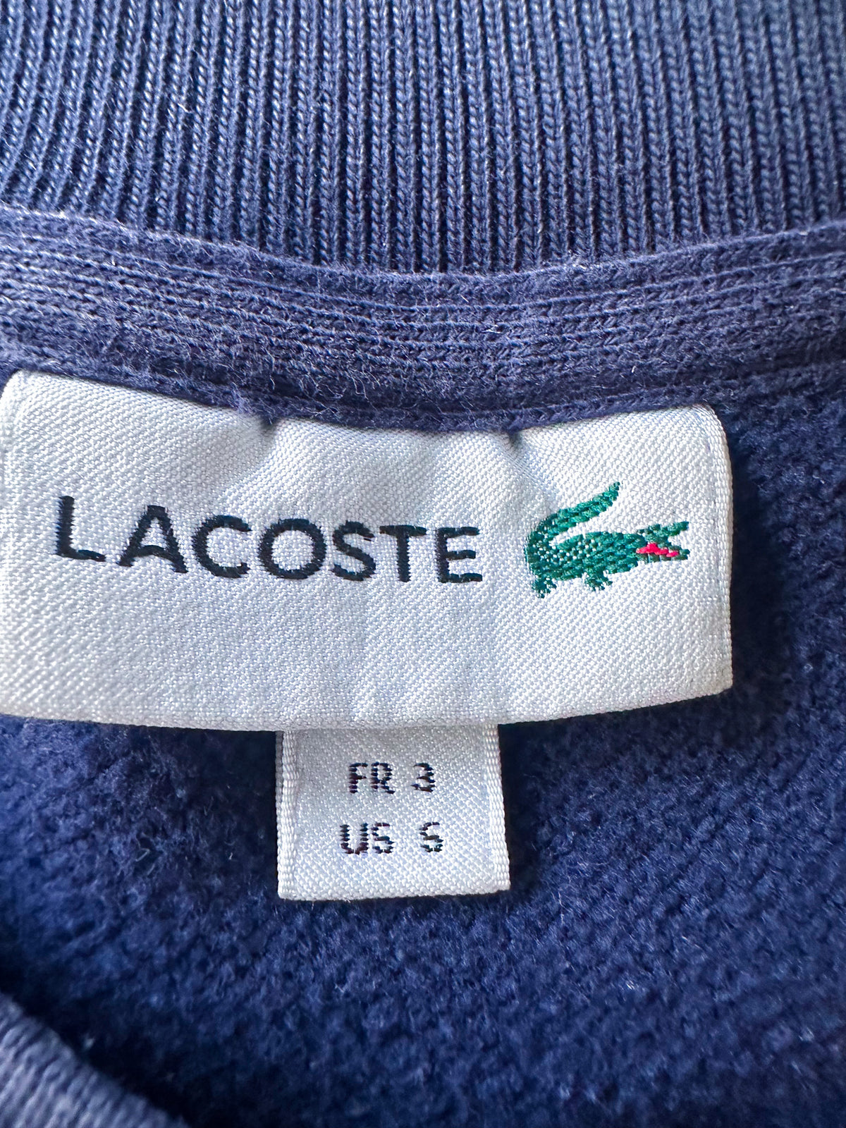 Lacoste Vintage Pullover | S