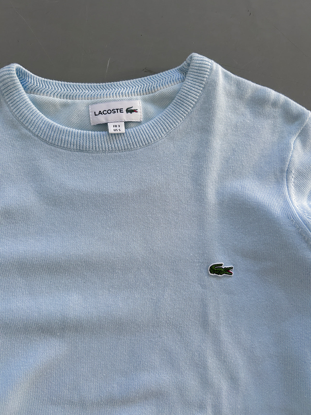 Lacoste Vintage *Babyblue* Pullover | S