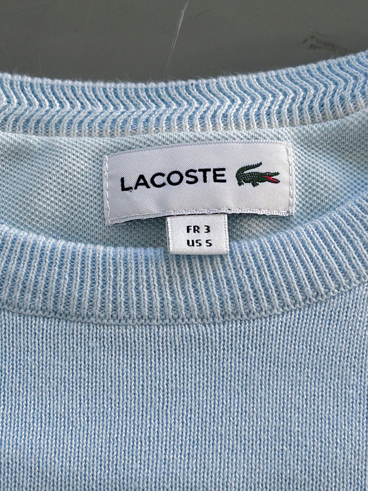 Lacoste Vintage *Babyblue* Pullover | S