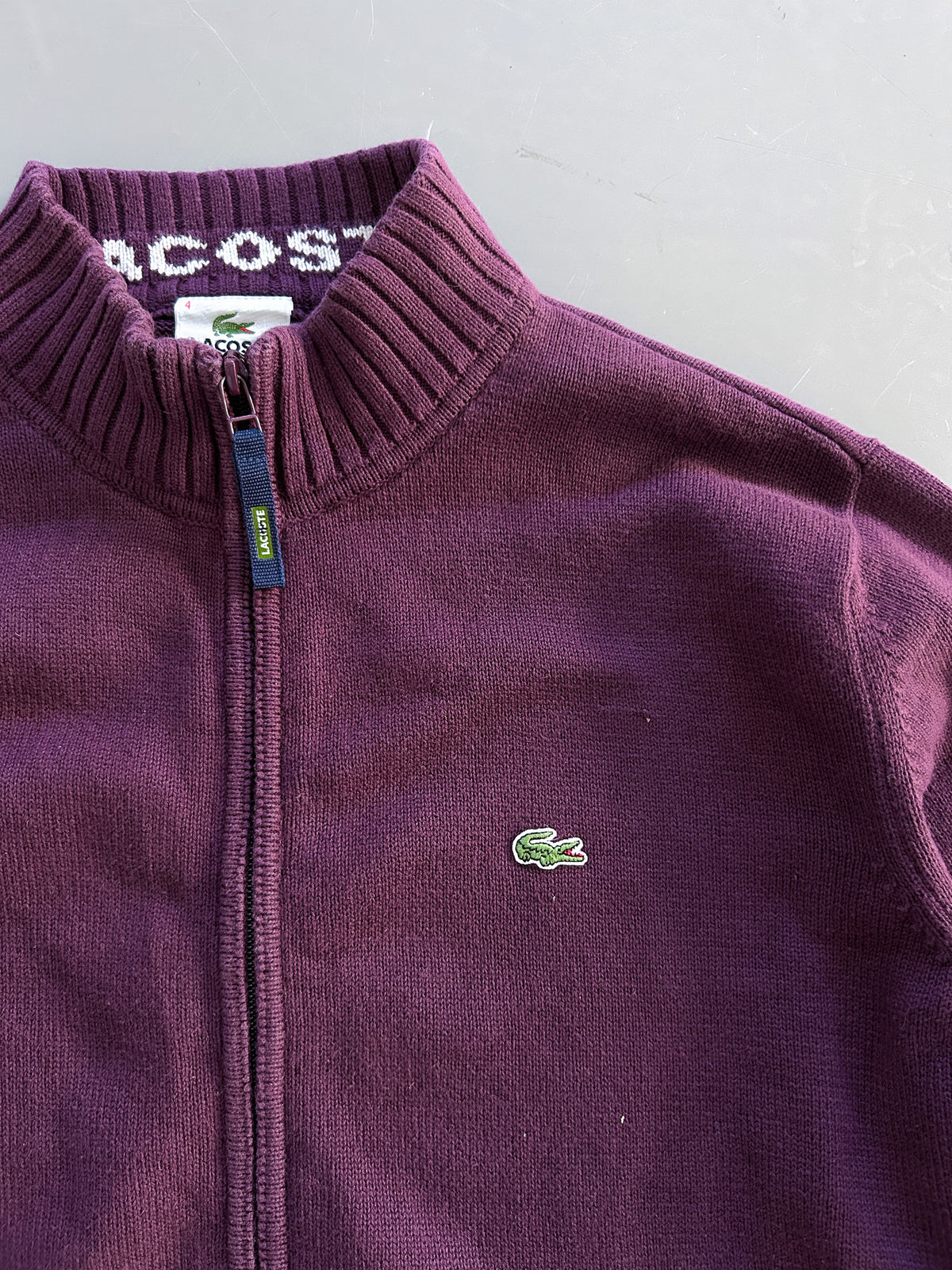 Lacoste Vintage Strickjacke | M