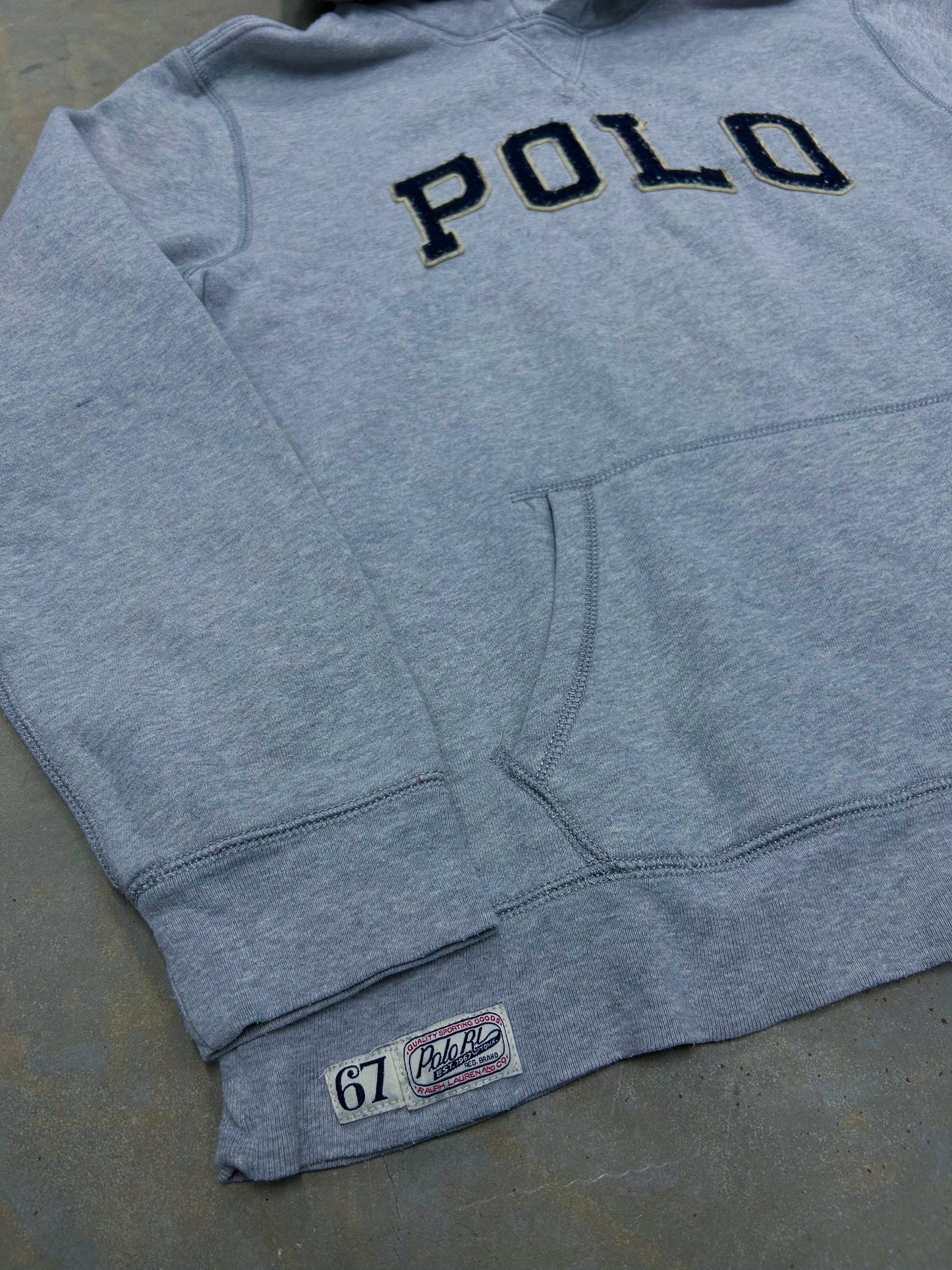 Polo Vintage Hoodie | Fittet XS