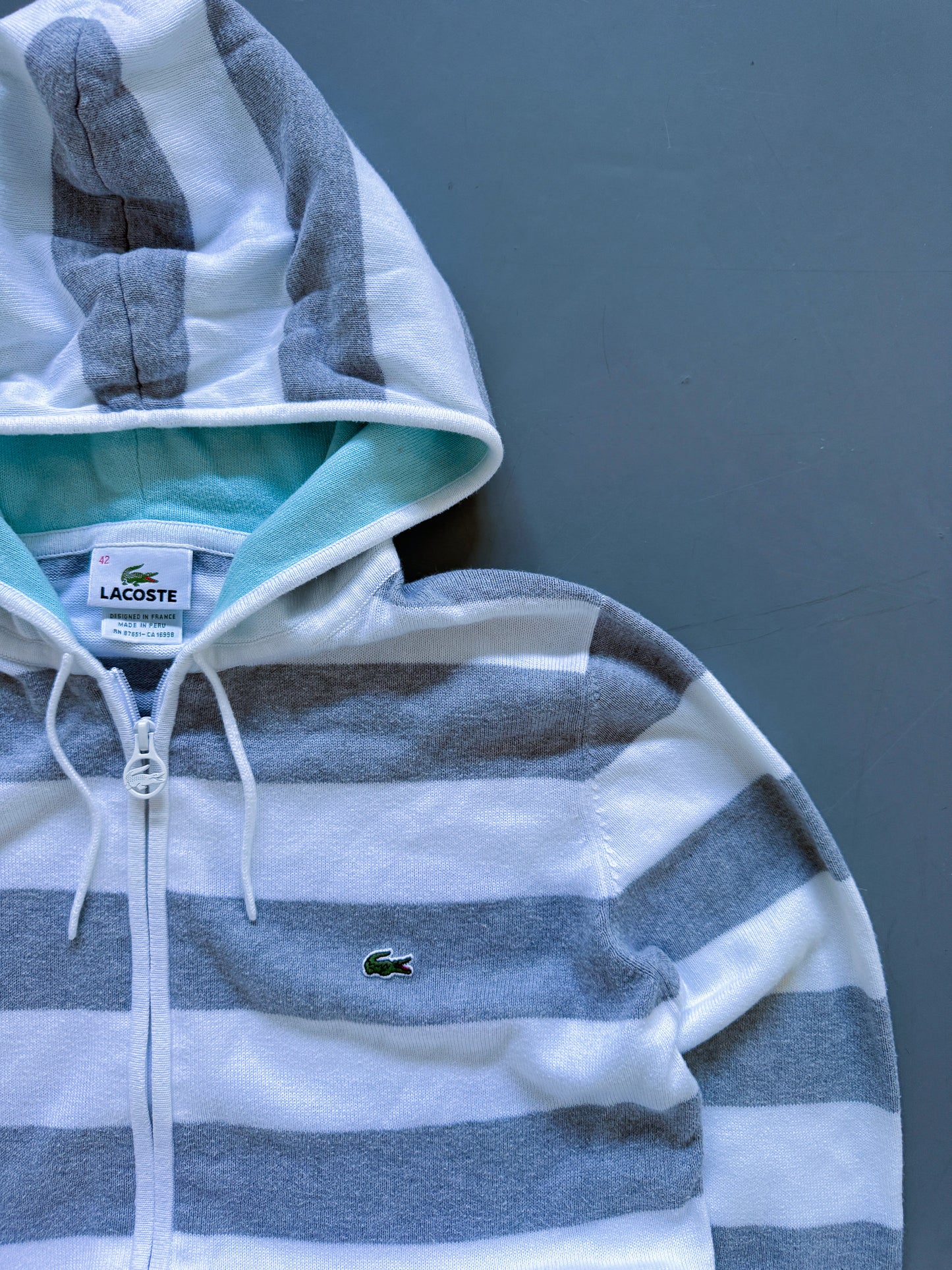 Lacoste Vintage Sweatjacke | XS