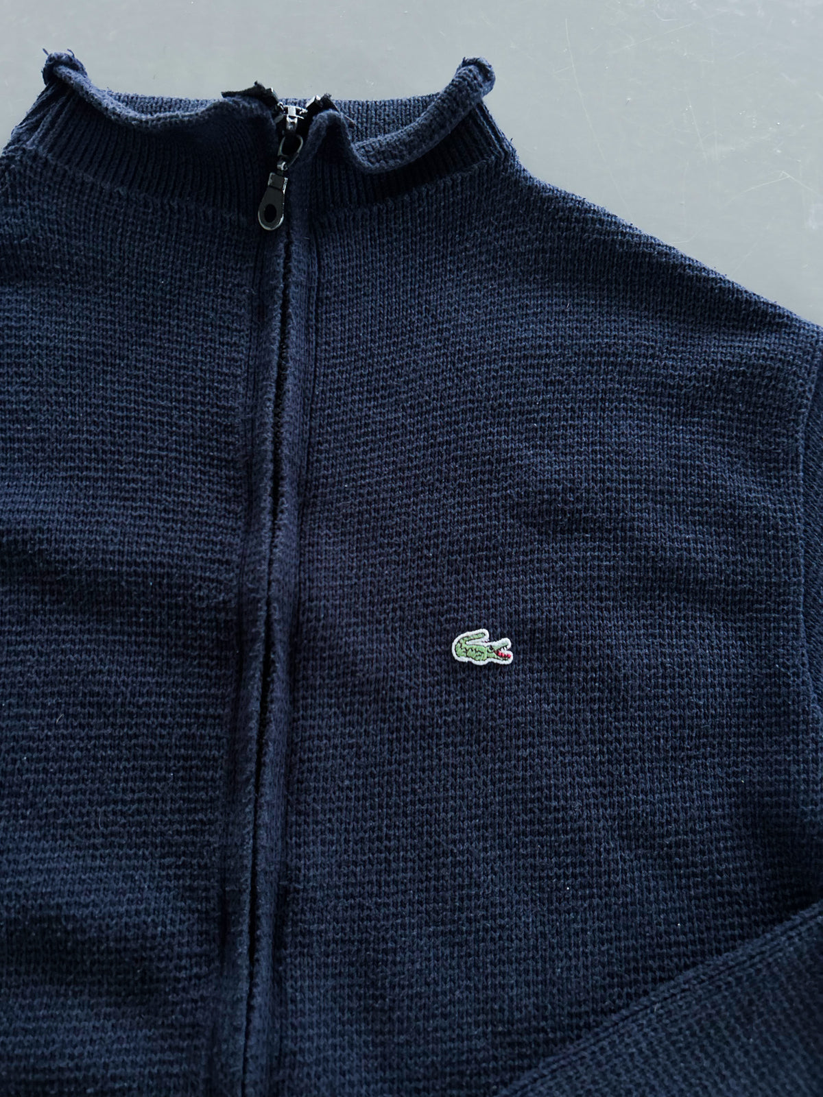 Lacoste Vintage Strickjacke | XL