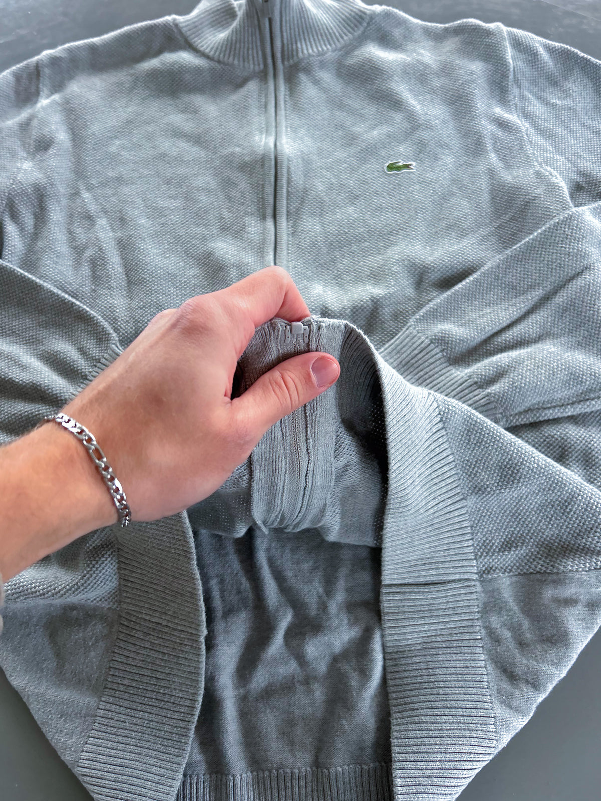 Lacoste Vintage Sweatjacke | M