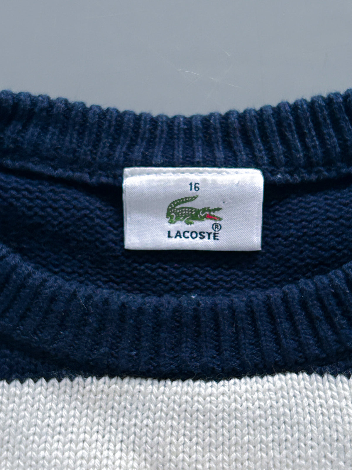 Lacoste Vintage Pullover | S