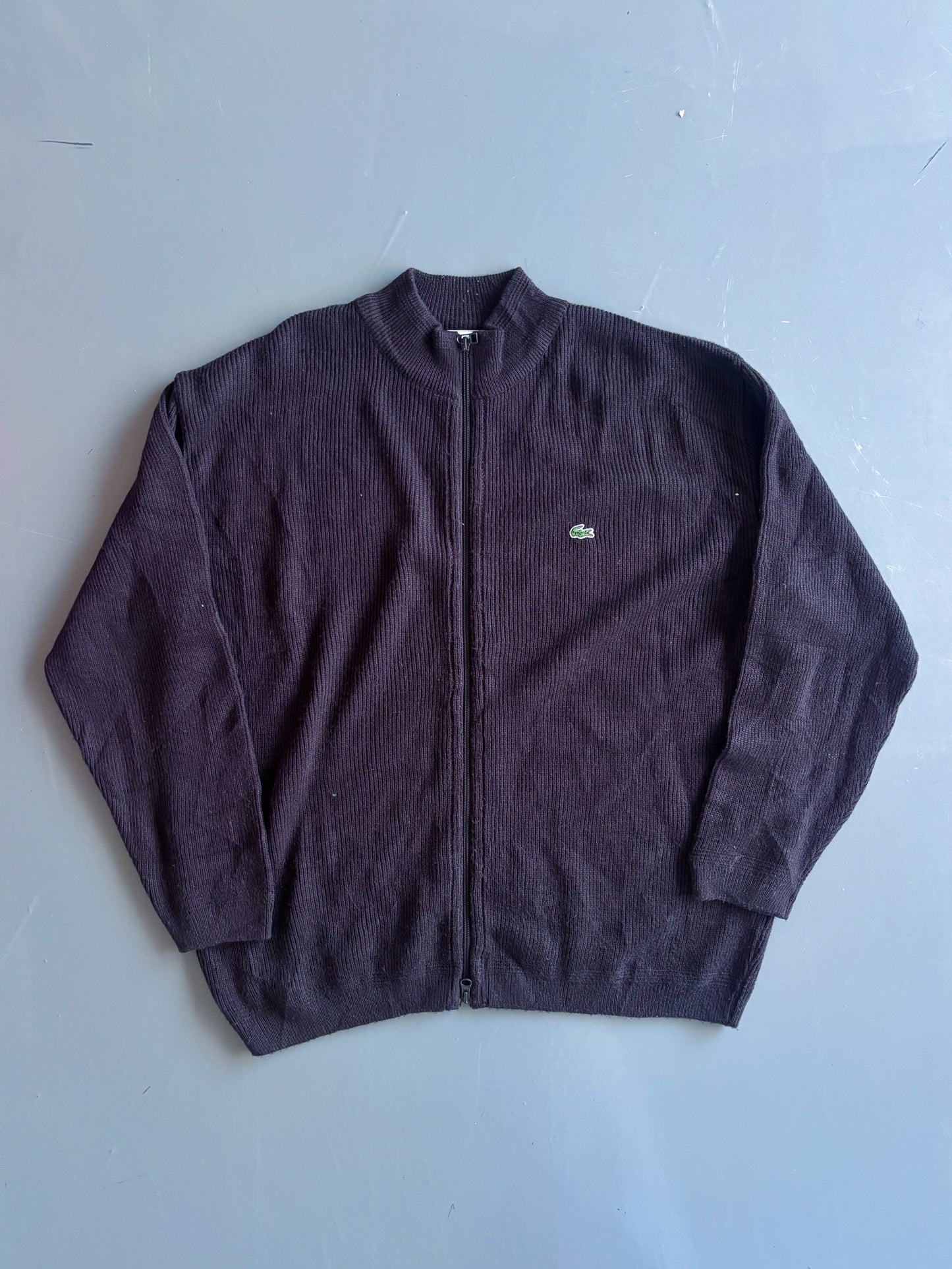 Lacoste Vintage Strickjacke | XL