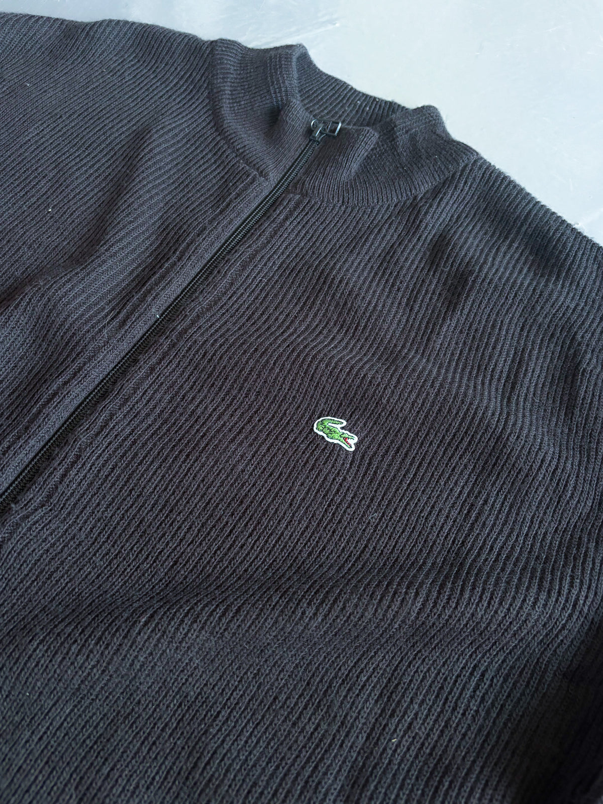 Lacoste Vintage Strickjacke | XL