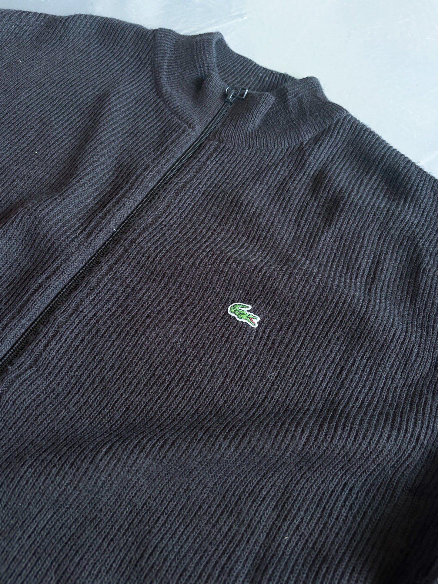 Lacoste Vintage Strickjacke | XL
