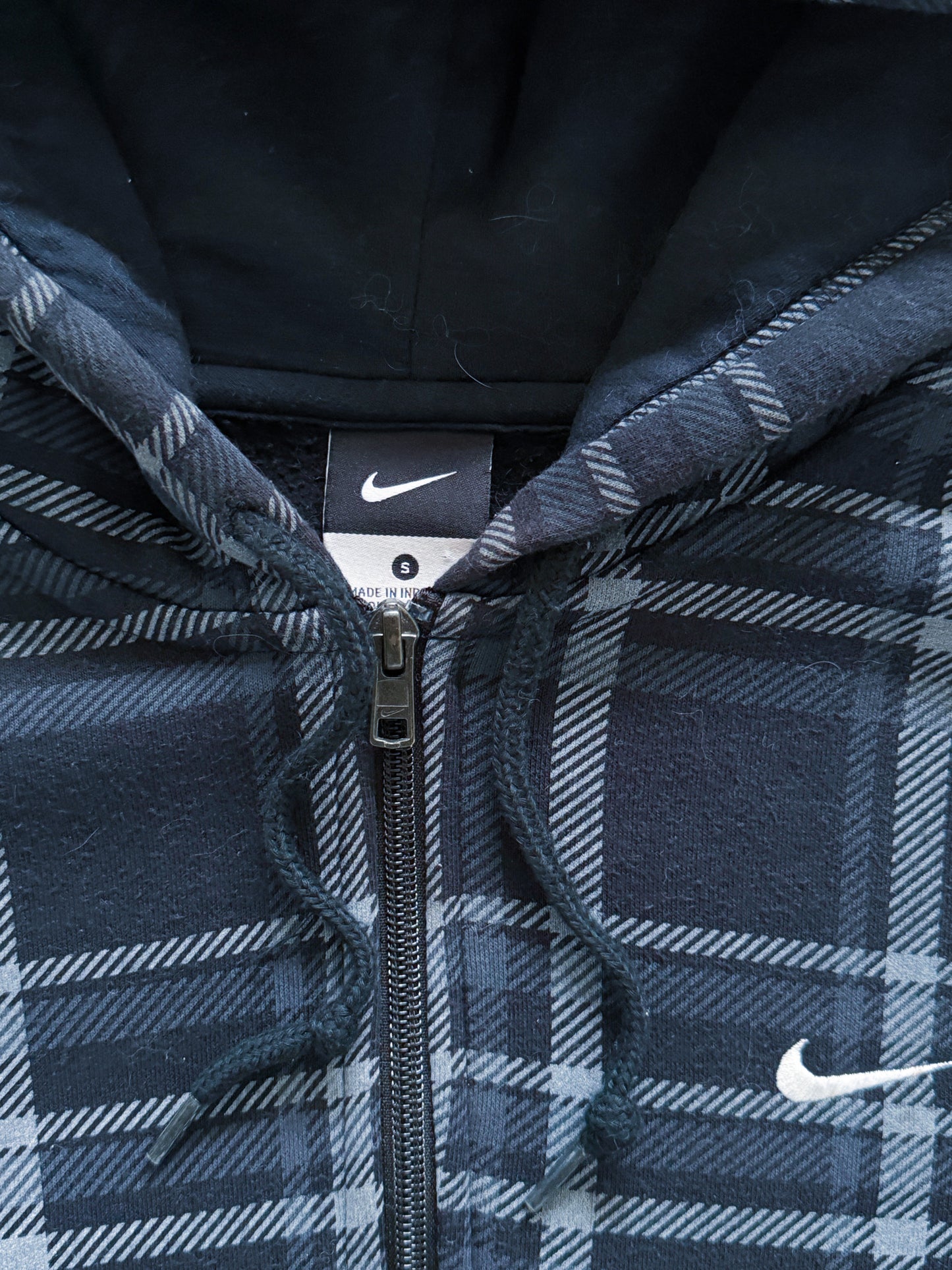 Nike Vintage *PLAID* Sweatjacke | S