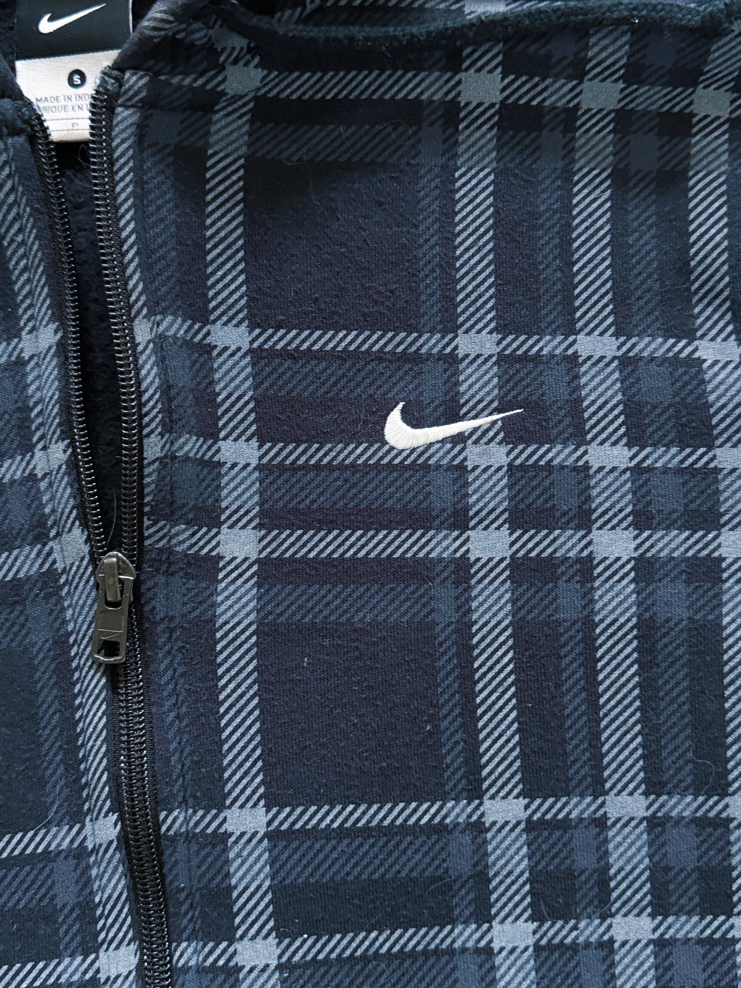 Nike Vintage *PLAID* Sweatjacke | S