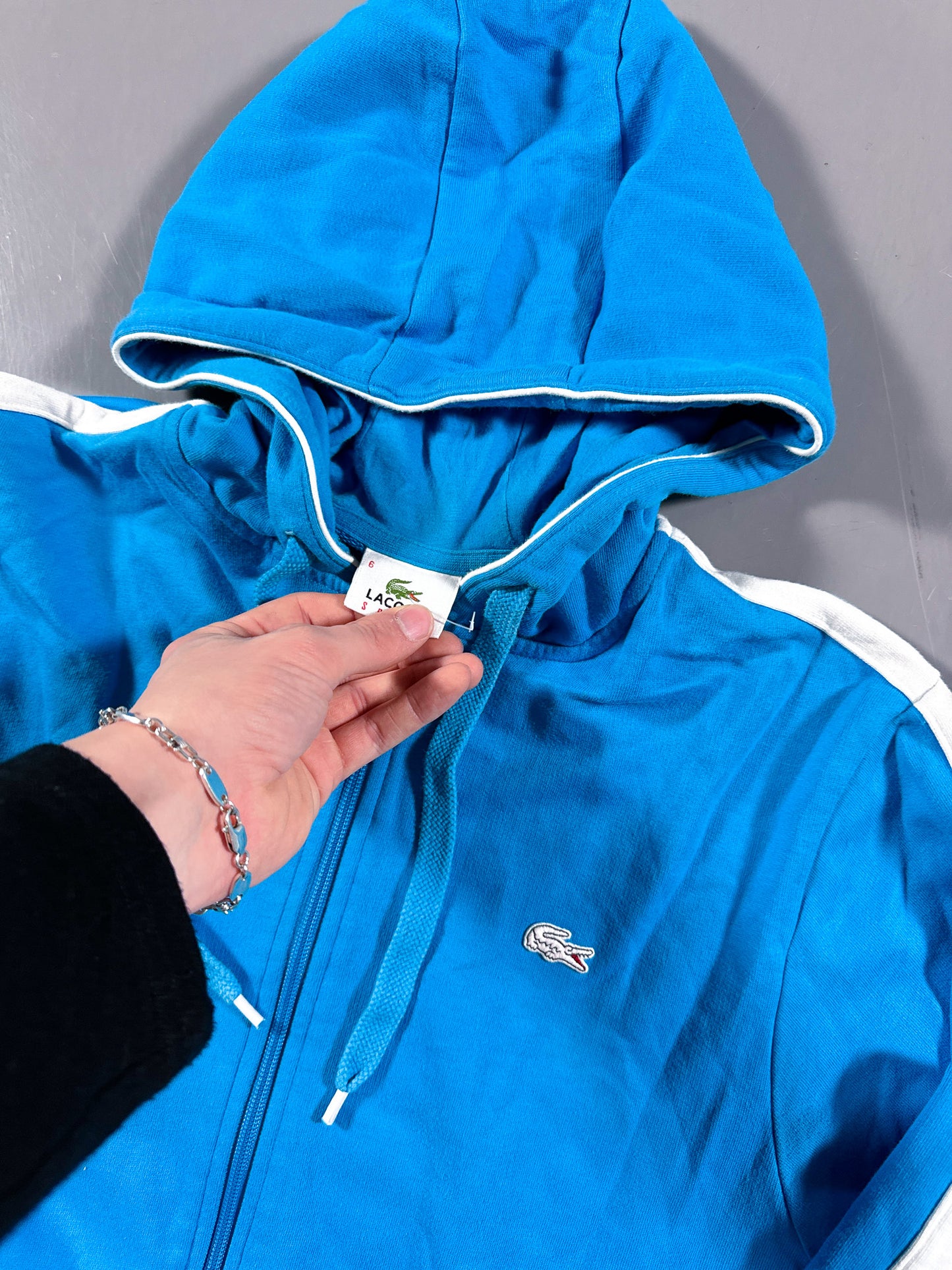 Lacoste Vintage Zip Pullover | L