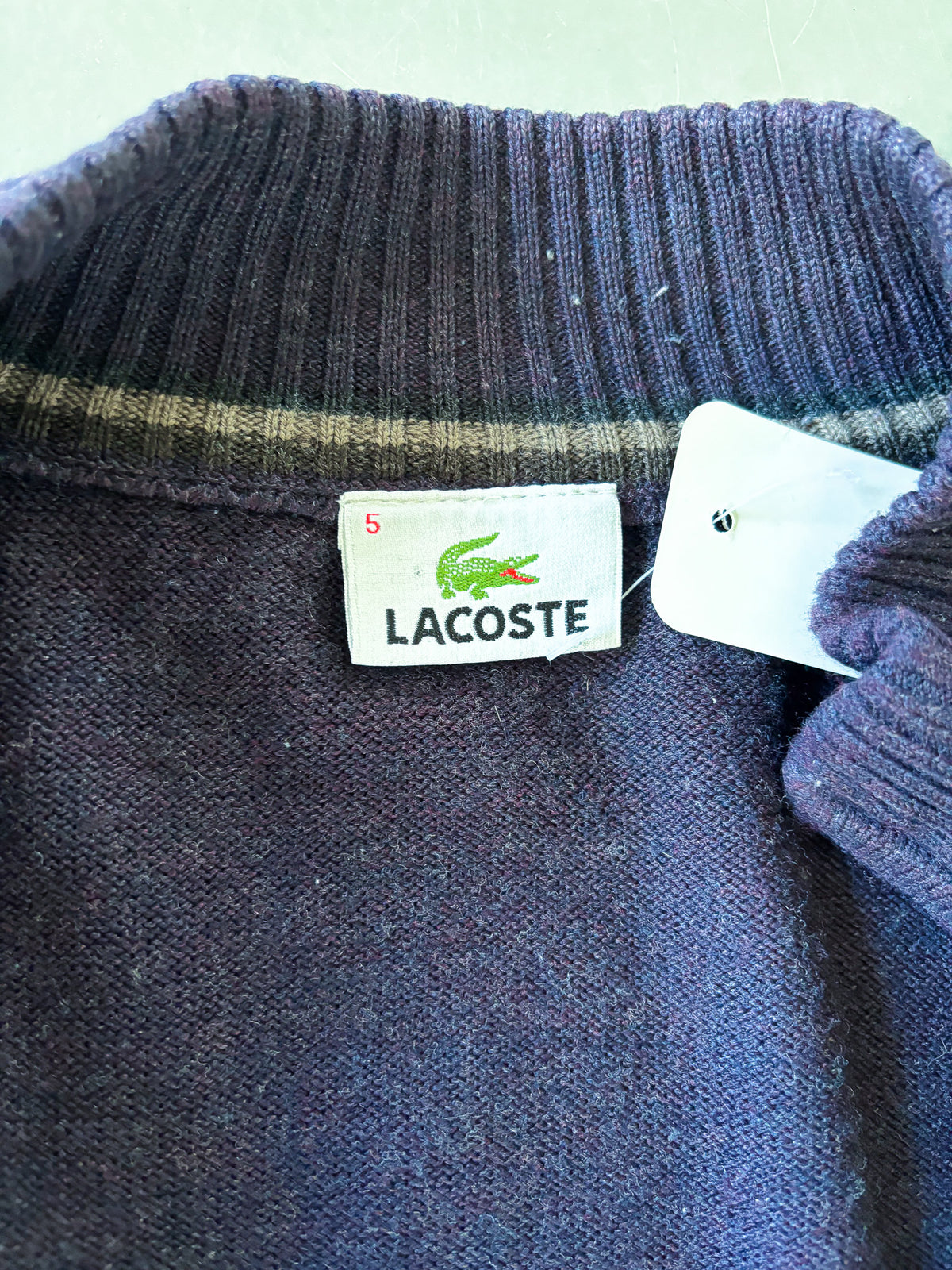Lacoste Vintage Strickjacke | M
