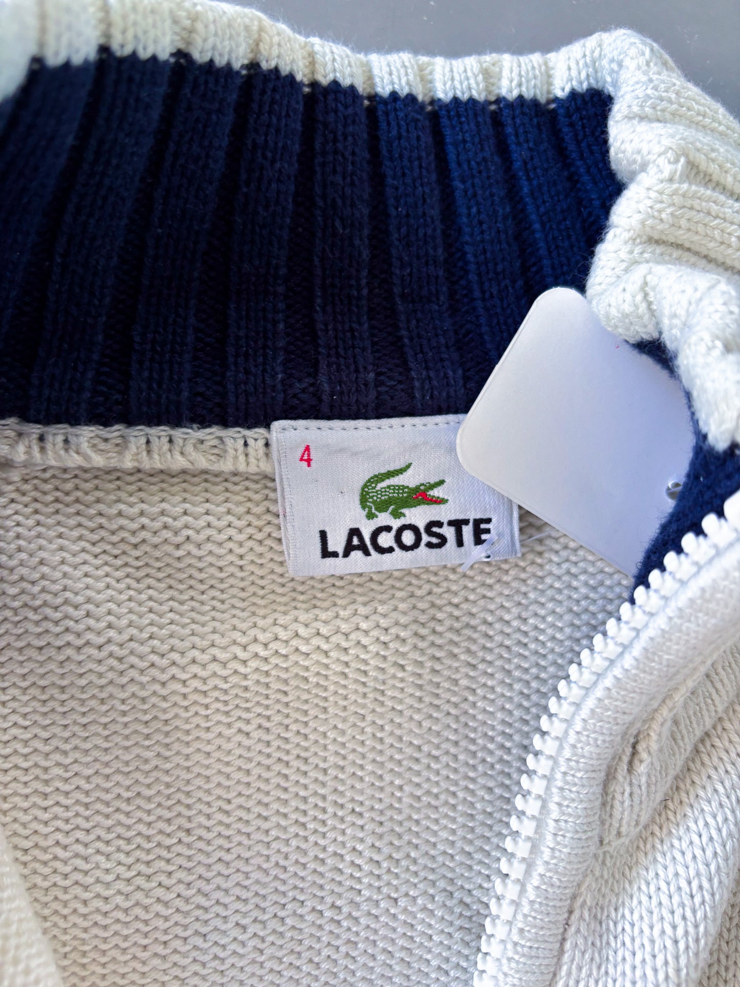 Lacoste Vintage *PREMIUM* Sweatjacke | M