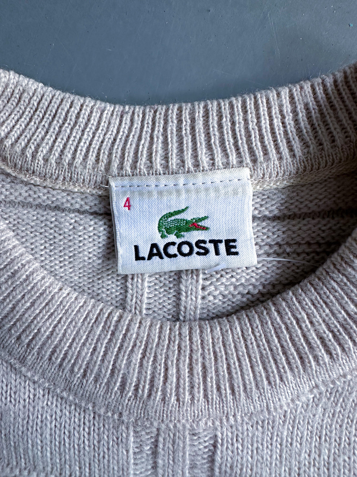 Lacoste Vintage Pullover | M