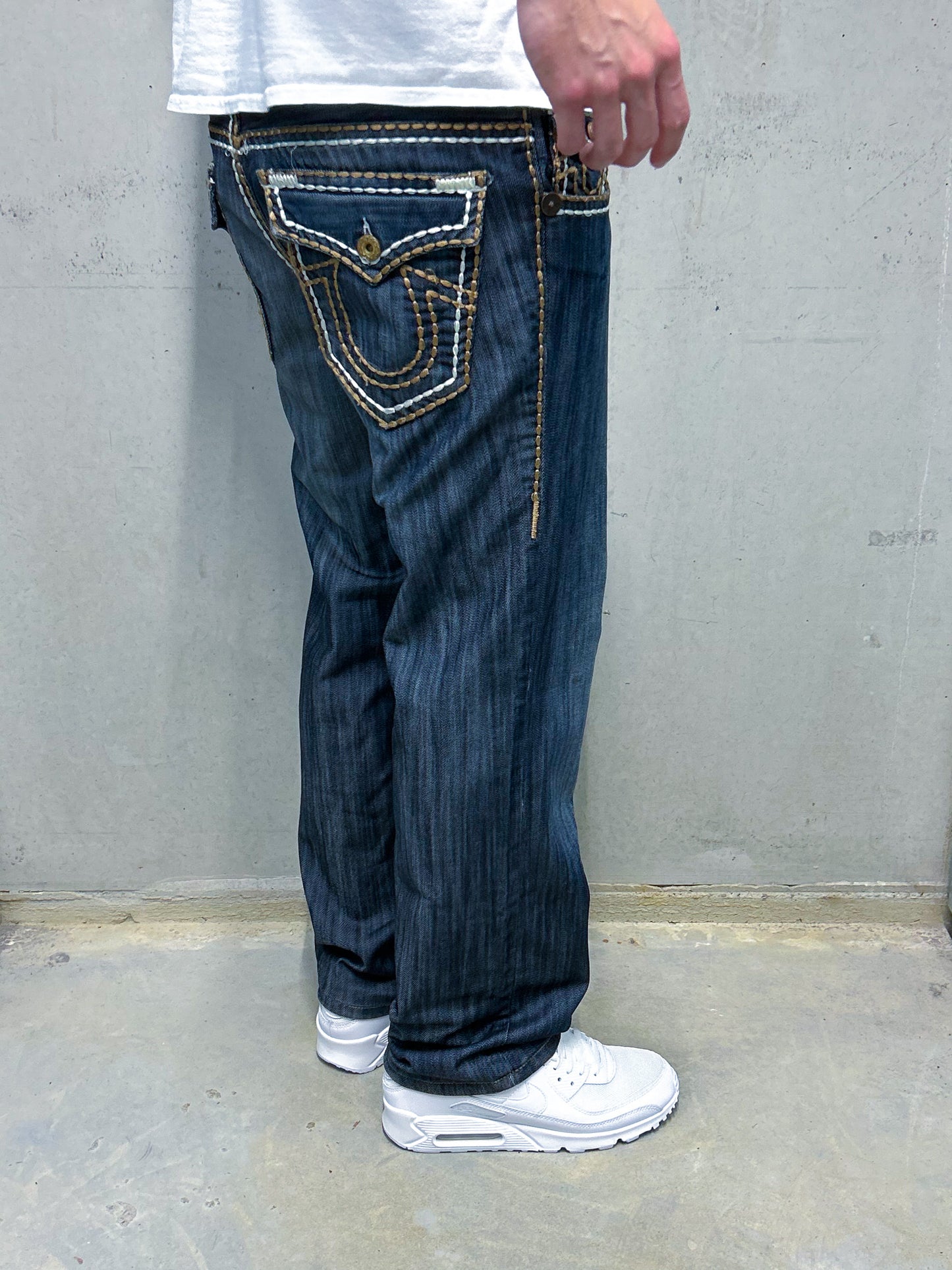 True Religion Vintage Baggy Jeans | Fittet M