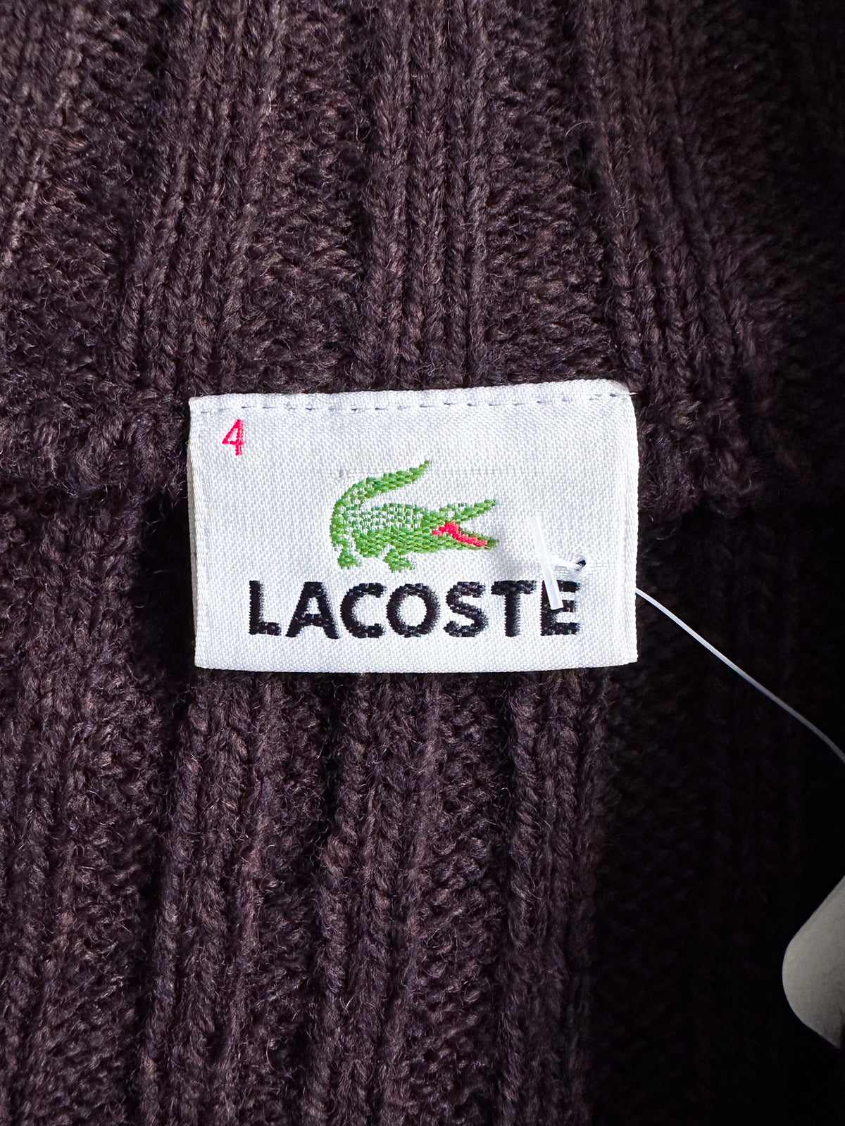 Lacoste Vintage Strickjacke | M