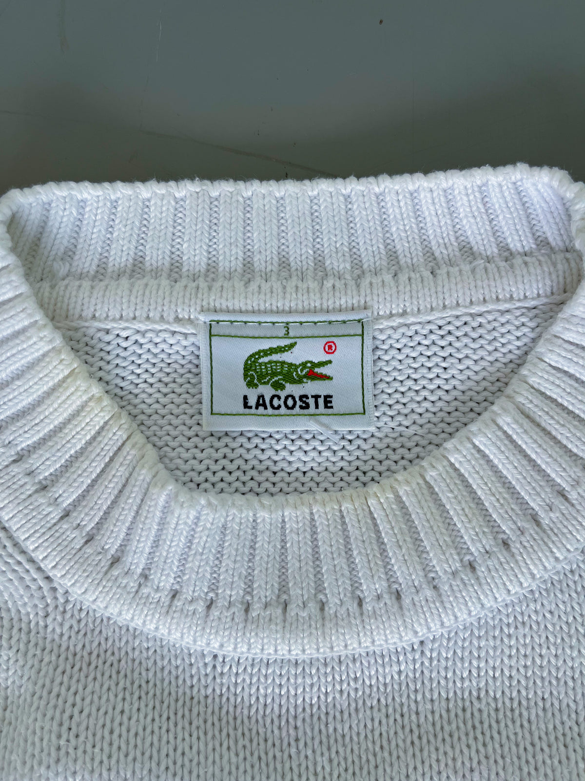 Lacoste Vintage *PREMIUM* Pullover | M